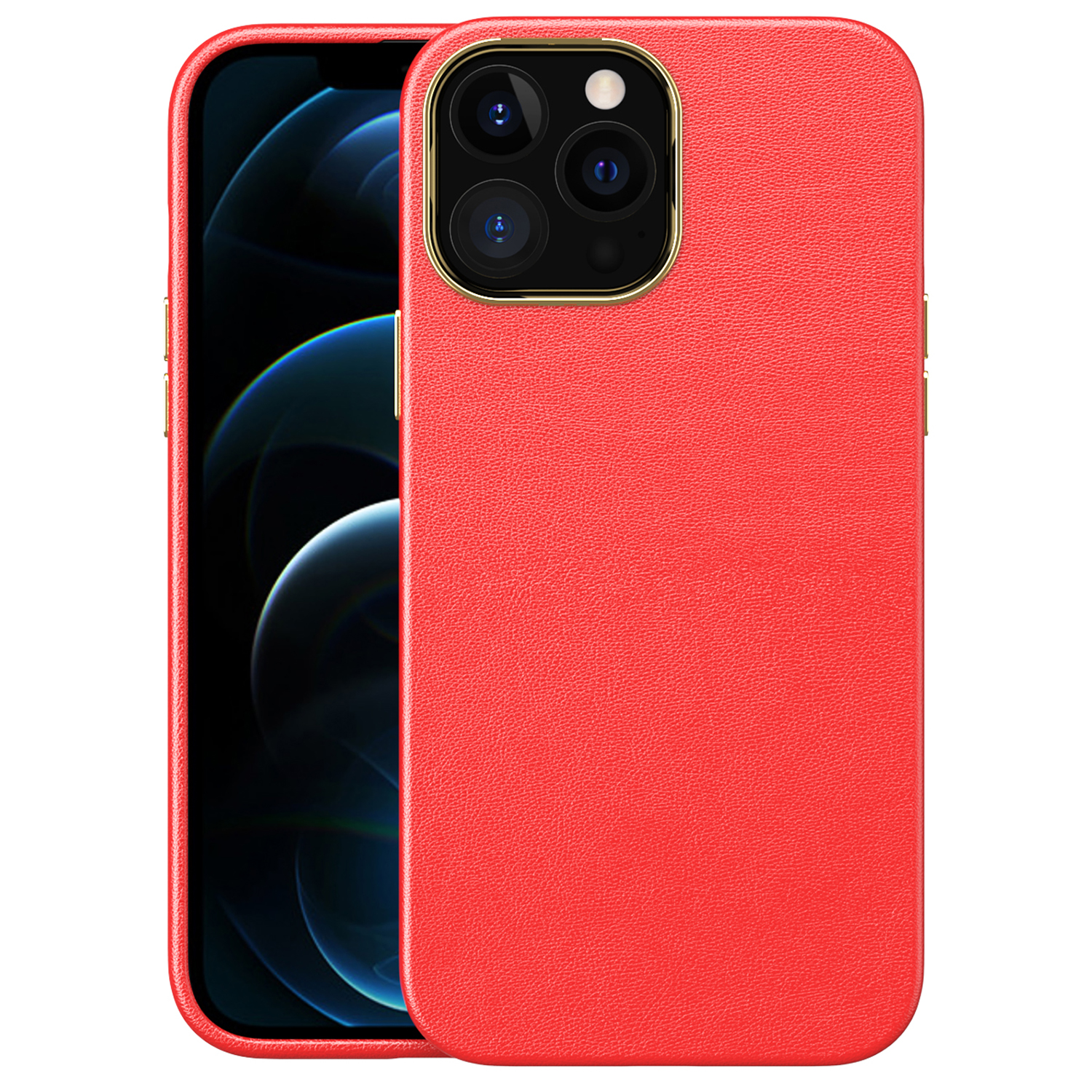 Объективная Камера Каркасная Каркавая Кожаная Текстура TPU + пк Combo Phone Case Для Iphone 12/12 Pro 6,1 Дюйма - Красный, iPhone 12
Объективная Камера Каркасная Каркавая Кожаная Текстура TPU + пк Combo Phone Case Для Iphone 12/12 Pro 6,1 Дюйма - Красный, iPhone 12