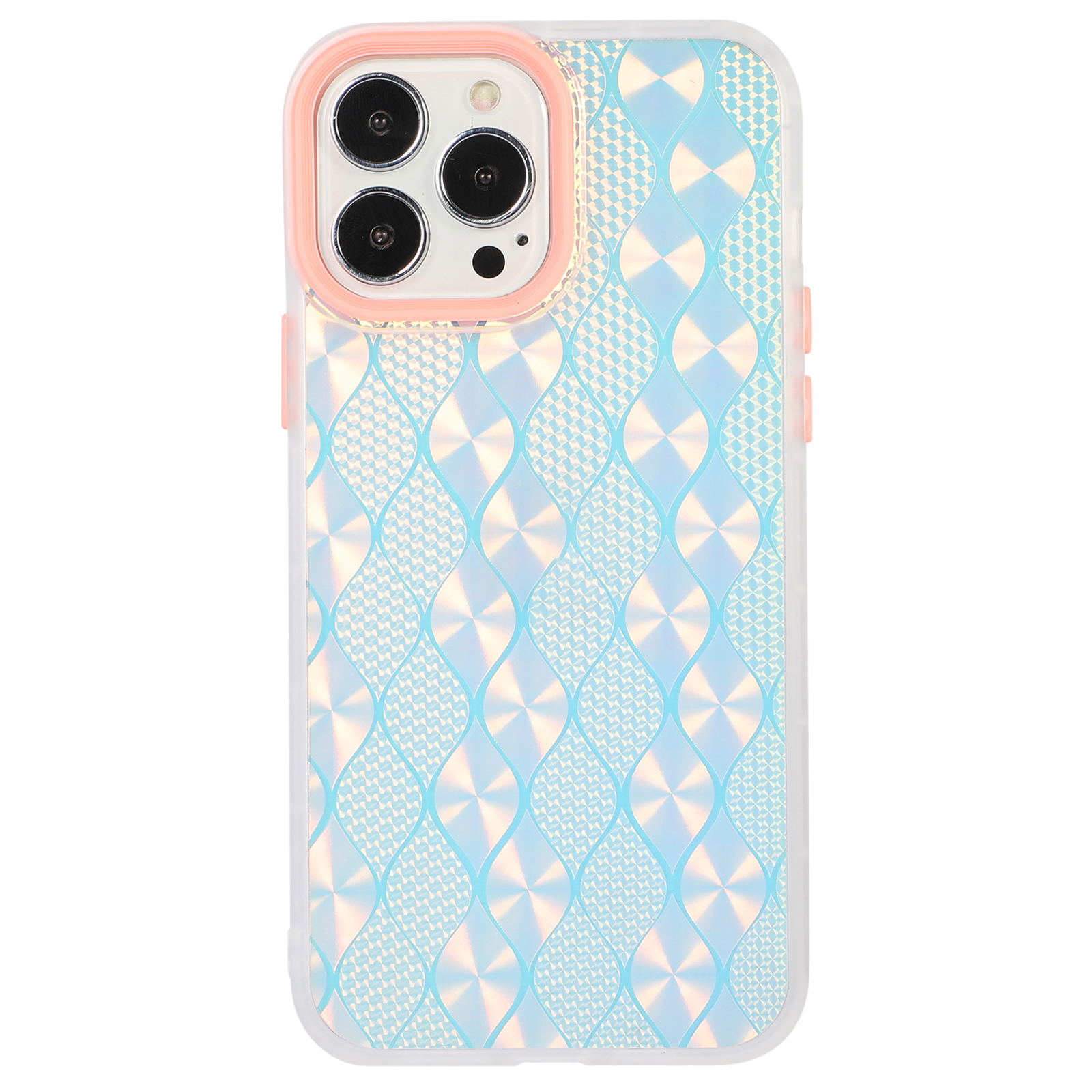 Anti-fingerprint Color Splicing Light Variable Acrylic Back Panel + TPU Frame Mobile Phone Cover Protective Shell for iPhone 13 Pro Max 6.7 inch - Wave, iPhone 13 Pro Max
Anti-fingerprint Color Splicing Light Variable Acrylic Back Panel + TPU Frame Mobile Phone Cover Protective Shell for iPhone 13 Pro Max 6.7 inch - Wave, iPhone 13 Pro Max