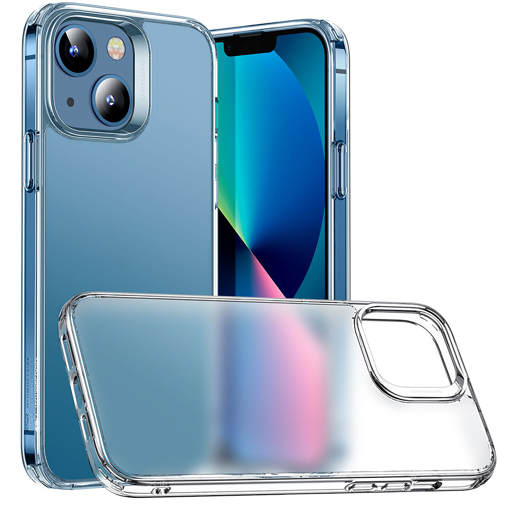ESR Classic Hybrid Series Case for iPhone 13 mini 5.4 inch, Hard Frost Acrylic Back Shockproof Soft TPU Frame Phone Cover - Translucent Matte, iPhone 13 mini
ESR Classic Hybrid Series Case for iPhone 13 mini 5.4 inch, Hard Frost Acrylic Back Shockproof Soft TPU Frame Phone Cover - Translucent Matte, iPhone 13 mini