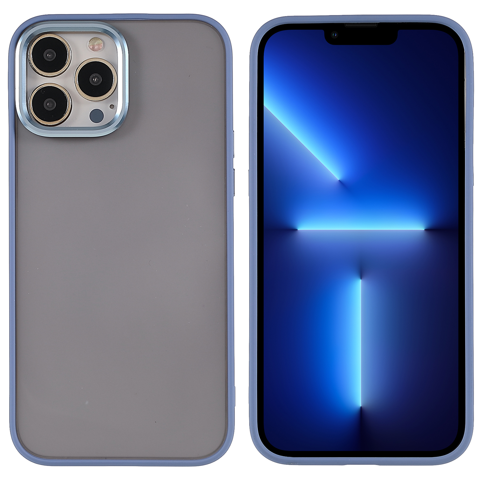For iPhone 13 Pro Max 6.7 inch Shockproof Rubberized Hard PC + Soft TPU Hybrid Mobile Phone Case Shell - Blue, iPhone 13 Pro Max
For iPhone 13 Pro Max 6.7 inch Shockproof Rubberized Hard PC + Soft TPU Hybrid Mobile Phone Case Shell - Blue, iPhone 13 Pro Max