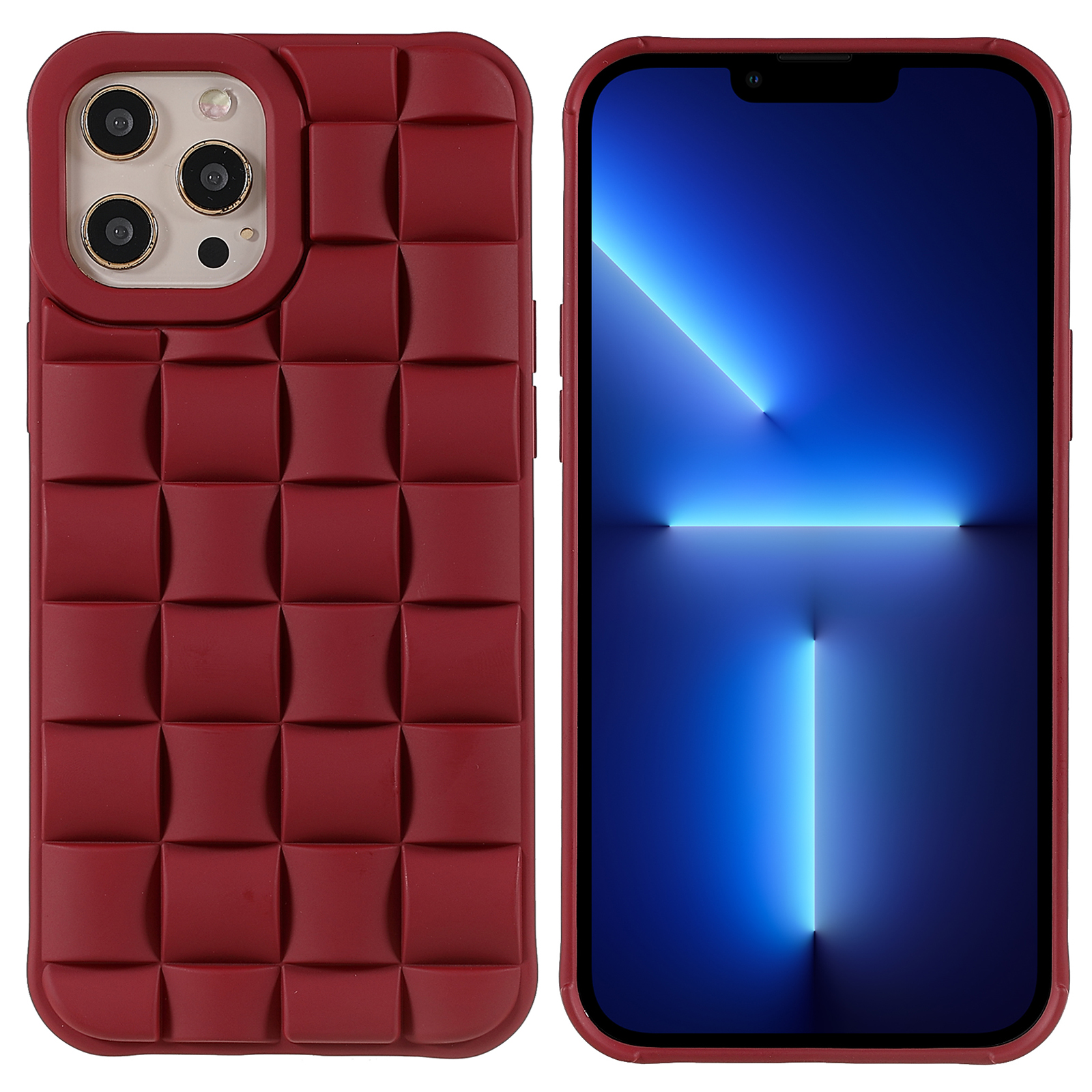 Для Iphone 13 Pro Max 6,7 Дюйма Shock -resean Phone Case Silicone Прорезиненное Пылепроницаемое 3D -сетка Текстурированная Телефона - Красный
Для Iphone 13 Pro Max 6,7 Дюйма Shock -resean Phone Case Silicone Прорезиненное Пылепроницаемое 3D -сетка Текстурированная Телефона - Красный
