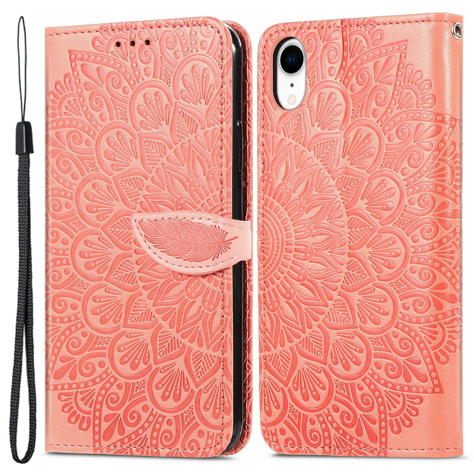 For iPhone XR 6.1 inch Imprinted Dream Wings Pattern Flip Phone Case Folio Wallet Wrist Strap PU Leather Stand Cover - Orange, iPhone XR 6.1 inch
For iPhone XR 6.1 inch Imprinted Dream Wings Pattern Flip Phone Case Folio Wallet Wrist Strap PU Leather Stand Cover - Orange, iPhone XR 6.1 inch