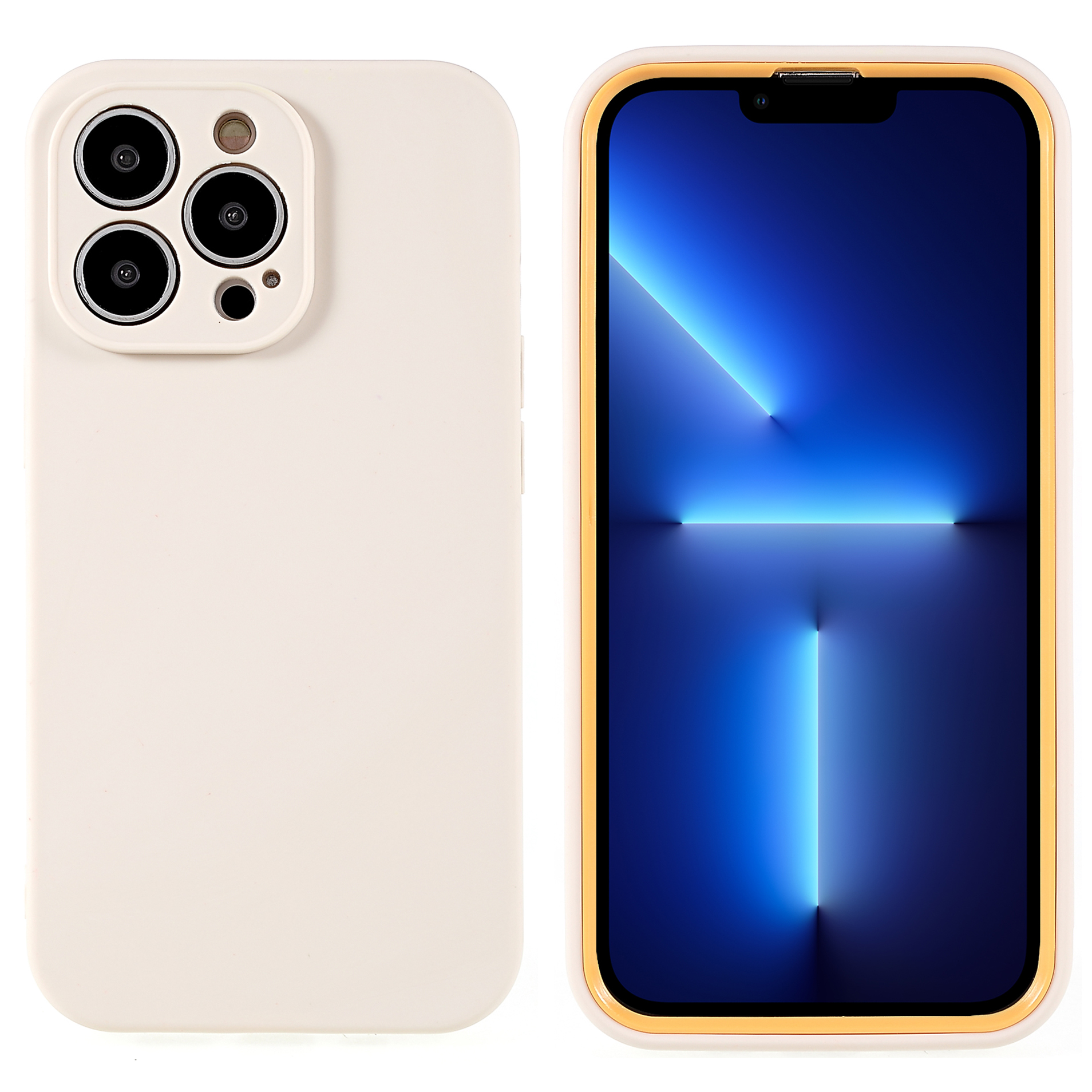 For iPhone 13 Pro Max 6.7 inch PC Front Frame+TPU Back Cover Precise Cutout Dual-color Detachable 2-in-1 Phone Case - Beige, iPhone 13 Pro Max
For iPhone 13 Pro Max 6.7 inch PC Front Frame+TPU Back Cover Precise Cutout Dual-color Detachable 2-in-1 Phone Case - Beige, iPhone 13 Pro Max