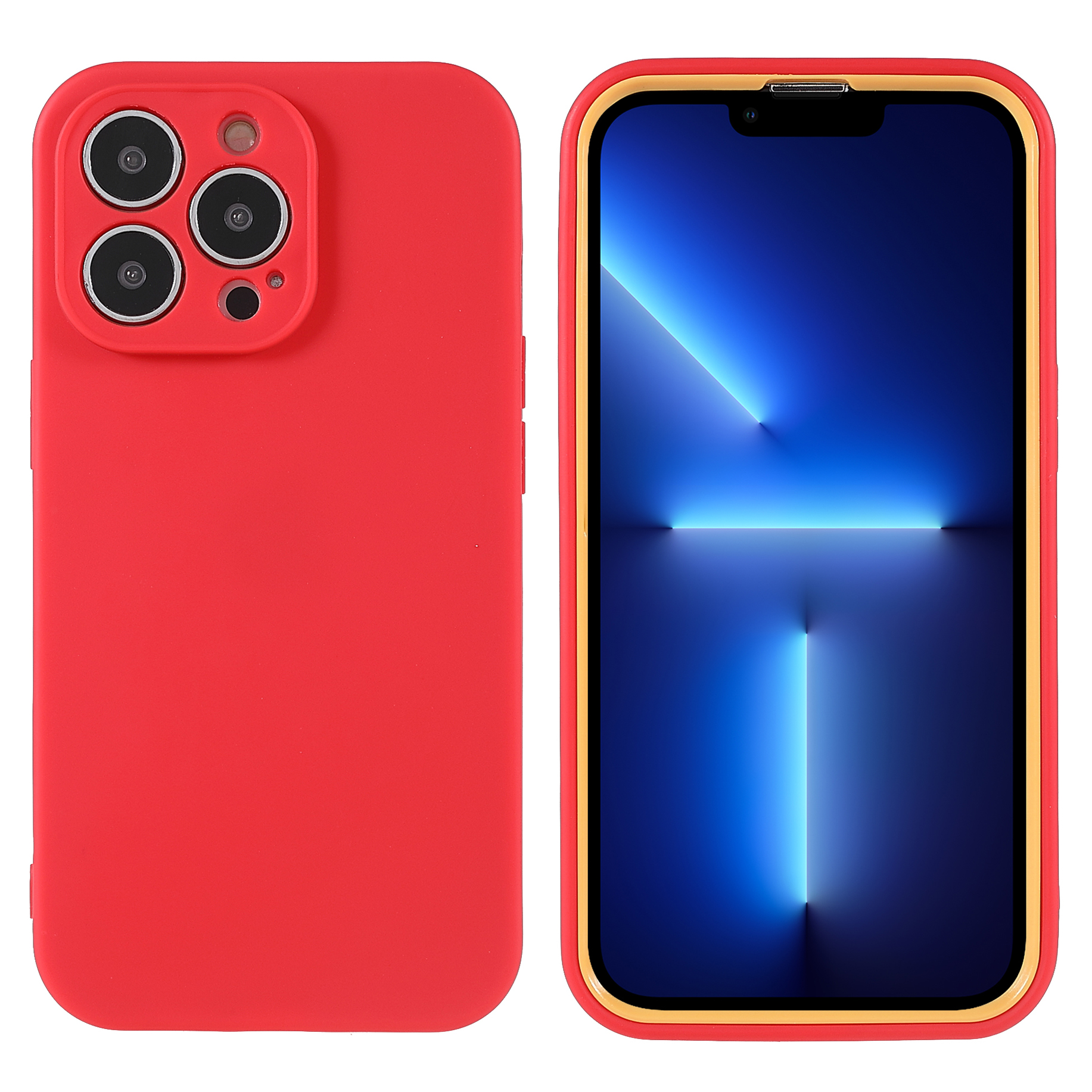 For iPhone 13 Pro 6.1 inch Precise Cutout PC+TPU Protective Cover Light Thin Dual-color Design Detachable 2-in-1 Phone Case - Red, iPhone 13 Pro
For iPhone 13 Pro 6.1 inch Precise Cutout PC+TPU Protective Cover Light Thin Dual-color Design Detachable 2-in-1 Phone Case - Red, iPhone 13 Pro