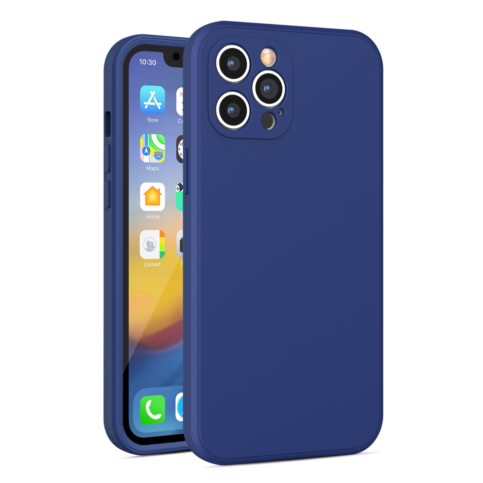 For iPhone 13 Pro Max 6.7 inch Flexible TPU Hard PC Back Case 2.0mm Straight Edge Drop Protection Heavy Duty Cover - Sapphire, iPhone 13 Pro Max
For iPhone 13 Pro Max 6.7 inch Flexible TPU Hard PC Back Case 2.0mm Straight Edge Drop Protection Heavy Duty Cover - Sapphire, iPhone 13 Pro Max