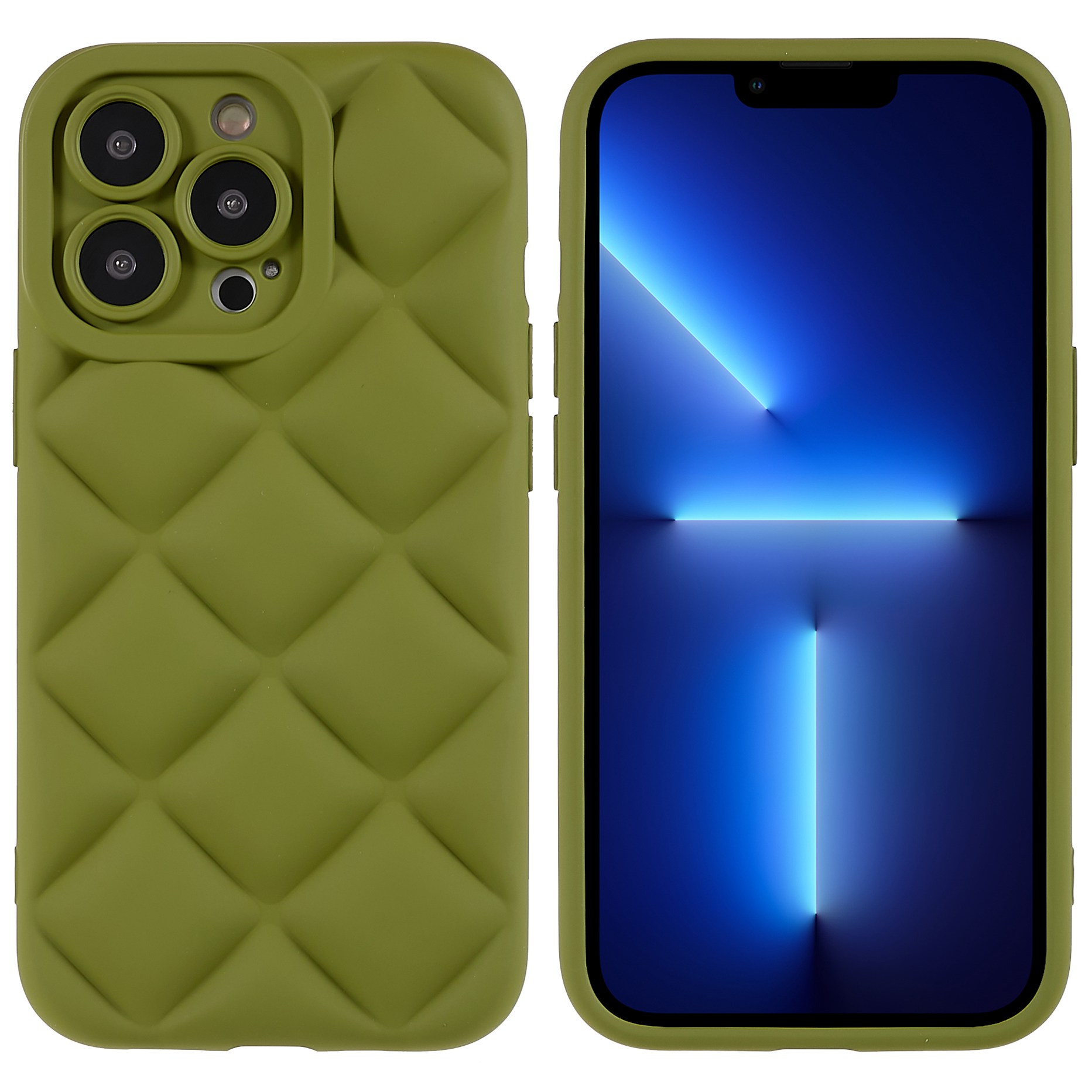 Для Iphone 13 Pro 6,1 Дюйма 3D -сетки Текстурированная Сетка Точная Вырезок Прорезине - Темно-зеленый, iPhone 13 Pro
Для Iphone 13 Pro 6,1 Дюйма 3D -сетки Текстурированная Сетка Точная Вырезок Прорезине - Темно-зеленый, iPhone 13 Pro
