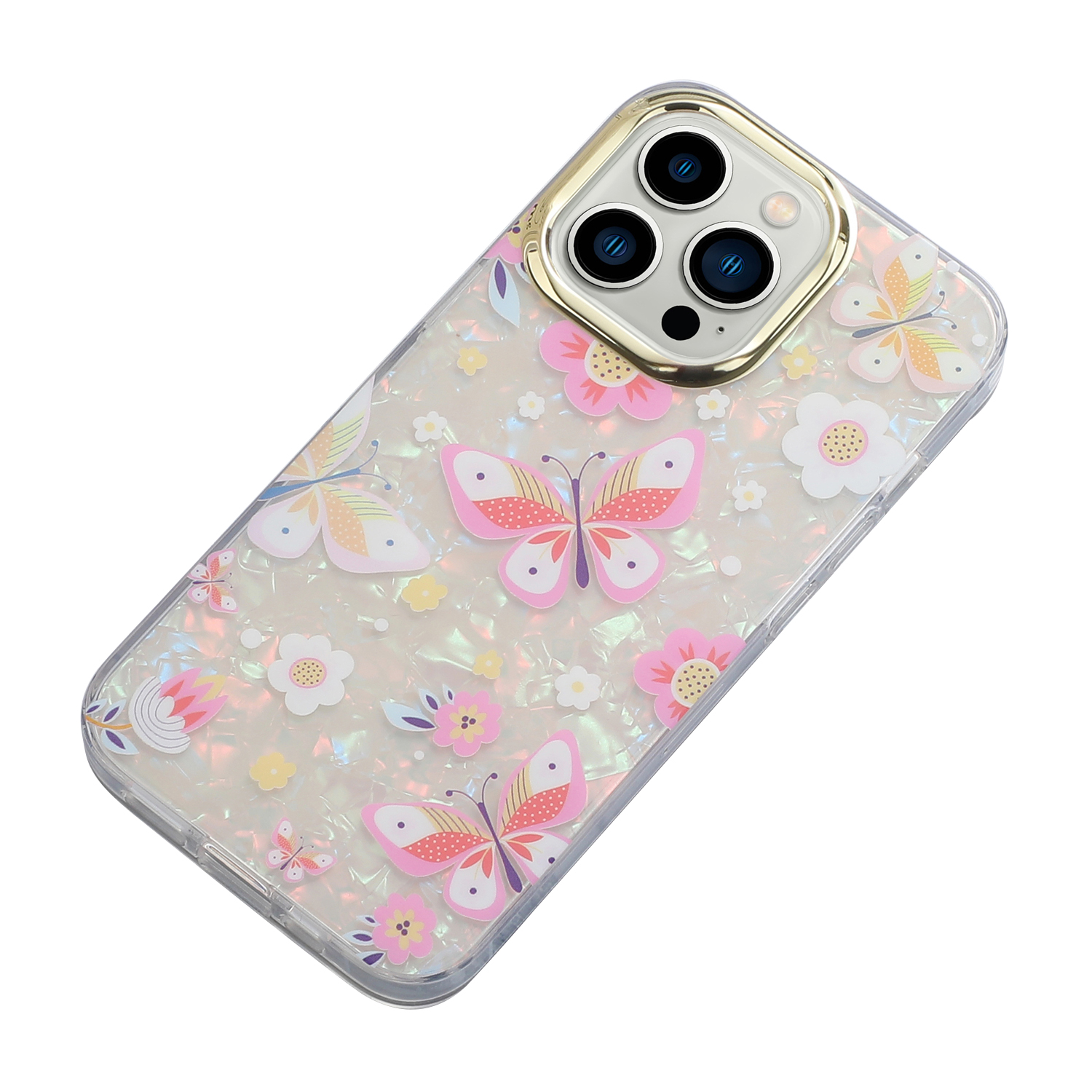 Pattern Slim Protector for iPhone 13 Pro Max 6.7 inch Shockproof Case IMD Anti-Drop Scratch Resistant PC + TPU Phone Cover - Flower Butterfly
Pattern Slim Protector for iPhone 13 Pro Max 6.7 inch Shockproof Case IMD Anti-Drop Scratch Resistant PC + TPU Phone Cover - Flower Butterfly