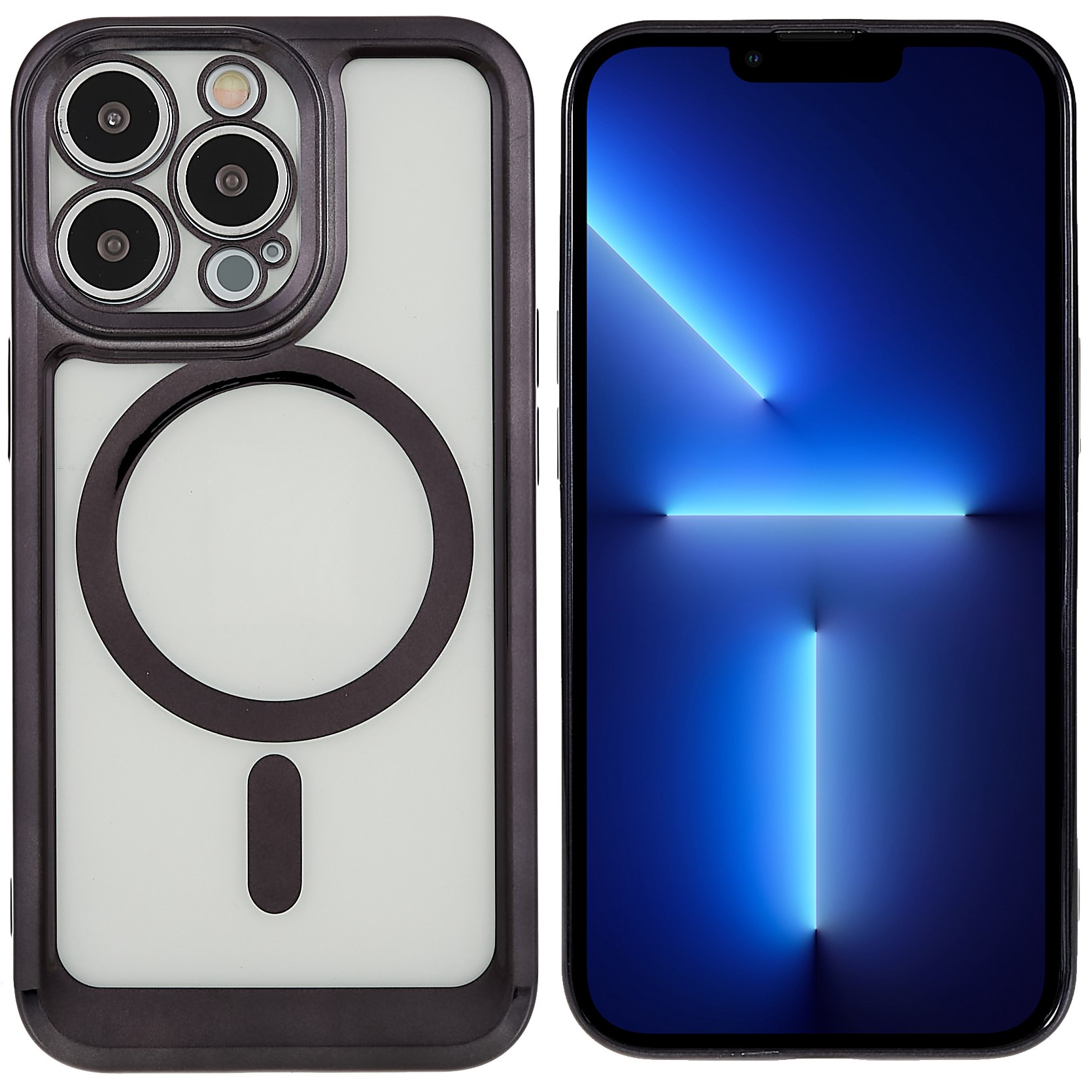 Объем Магнитного Телефона TPU Для IPhone 13 Pro Max 6,7 Дюйма, Красочная Конструкция Окантива - Чернить, iPhone 13 Pro Max
Объем Магнитного Телефона TPU Для IPhone 13 Pro Max 6,7 Дюйма, Красочная Конструкция Окантива - Чернить, iPhone 13 Pro Max