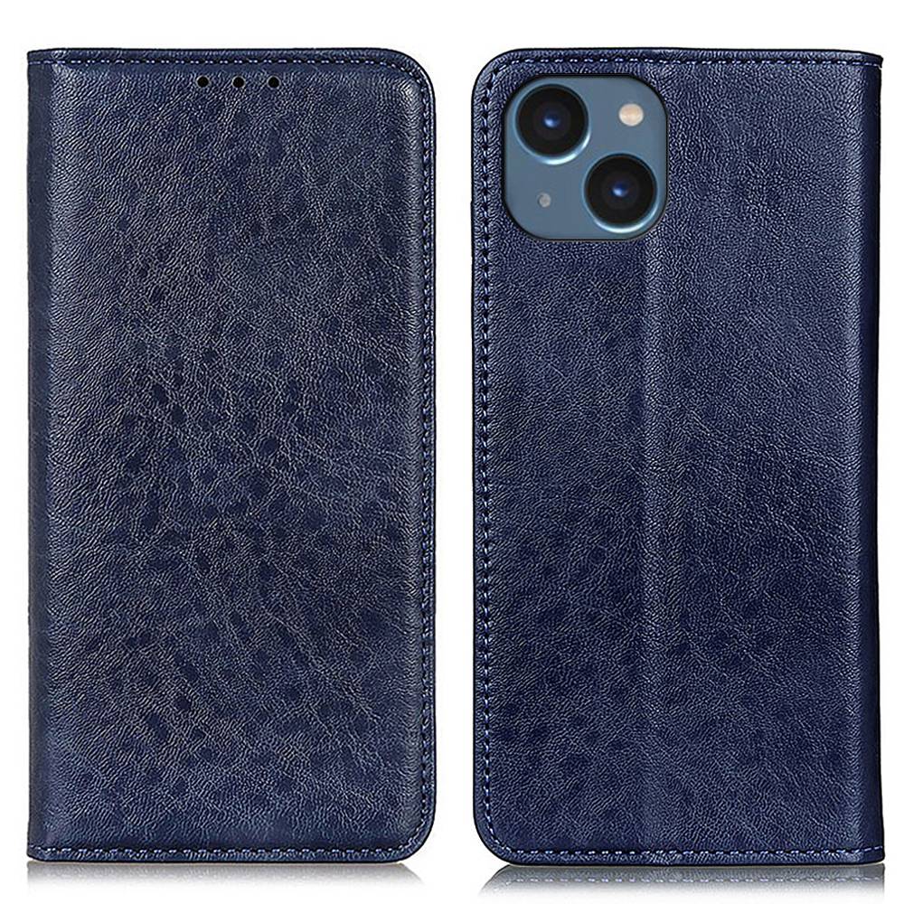 For iPhone 14 6.1 inch Phone Case Crazy Horse Texture Anti-drop Leather Protector Auto Closure Magnetic Stand Wallet Cover - Blue, iPhone 14
For iPhone 14 6.1 inch Phone Case Crazy Horse Texture Anti-drop Leather Protector Auto Closure Magnetic Stand Wallet Cover - Blue, iPhone 14