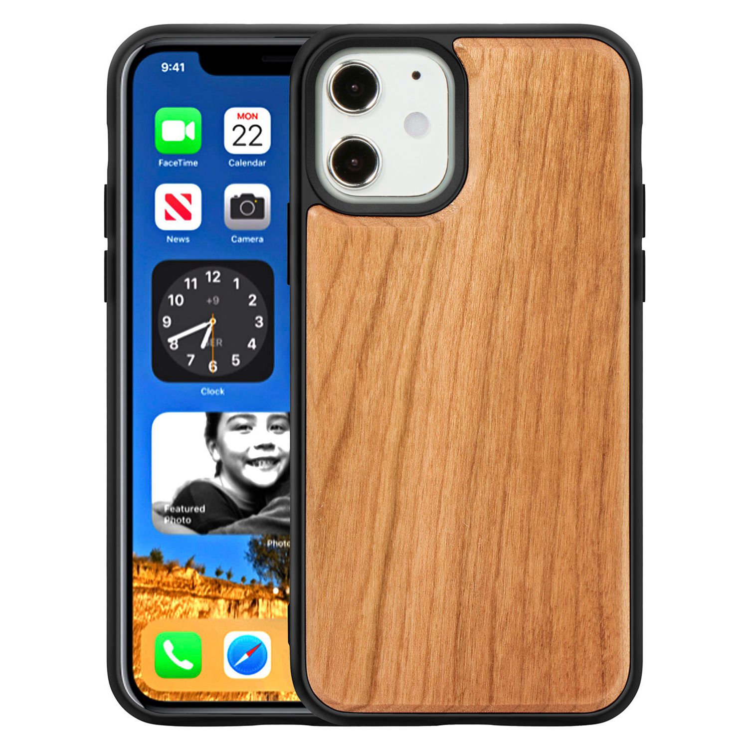 Для Iphone 12 Mini 5,4-дюймовый Деревянный Текстура Текстура Корпус Против Царапины Дерева + Защитная Крышка TPU - Вишня, iPhone 12 mini
Для Iphone 12 Mini 5,4-дюймовый Деревянный Текстура Текстура Корпус Против Царапины Дерева + Защитная Крышка TPU - Вишня, iPhone 12 mini