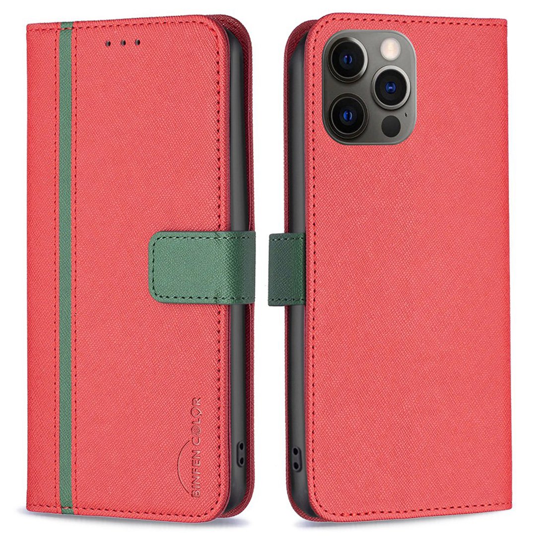 BINFEN COLOR Wear-resistant Phone Case for iPhone 12 Pro 6.1 inch BF Leather Series-9 Style 13 TPU+PU Leather Case Cross Texture Splicing Cover Stand - Red, iPhone 12 Pro
BINFEN COLOR Wear-resistant Phone Case for iPhone 12 Pro 6.1 inch BF Leather Series-9 Style 13 TPU+PU Leather Case Cross Texture Splicing Cover Stand - Red, iPhone 12 Pro