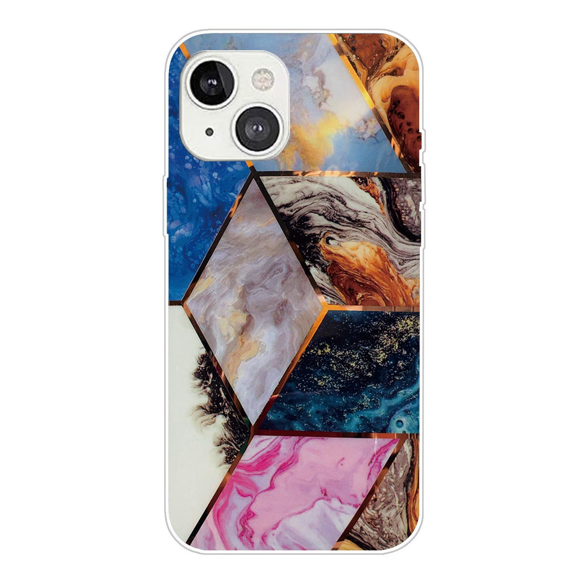 For iPhone 14 6.1 inch B Style TPU Phone Shell Marble Pattern IMD Shockproof Back Cover - Style L, iPhone 14
For iPhone 14 6.1 inch B Style TPU Phone Shell Marble Pattern IMD Shockproof Back Cover - Style L, iPhone 14