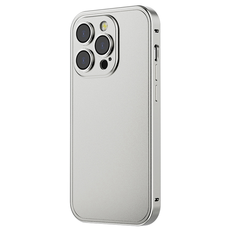 Shockproof Case for iPhone 14 Pro Max Anti-Drop Hard PC Back Matte Phone Case Snap Buckle Metal Frame Slim Cover with Tempered Glass Lens Protector - Silver, iPhone 14 Pro Max
Shockproof Case for iPhone 14 Pro Max Anti-Drop Hard PC Back Matte Phone Case Snap Buckle Metal Frame Slim Cover with Tempered Glass Lens Protector - Silver, iPhone 14 Pro Max