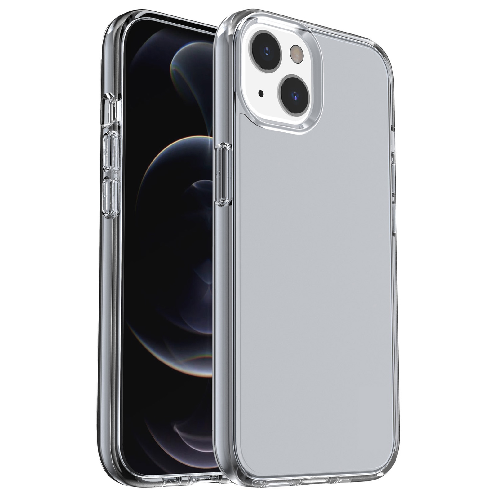 Transparentes Telefonfall Für Iphone 15, Hard PC + Soft Tpu-hülle Anti-kratzer-hybrid-abdeckung - Transparent Grau, iPhone 15
Transparentes Telefonfall Für Iphone 15, Hard PC + Soft Tpu-hülle Anti-kratzer-hybrid-abdeckung - Transparent Grau, iPhone 15