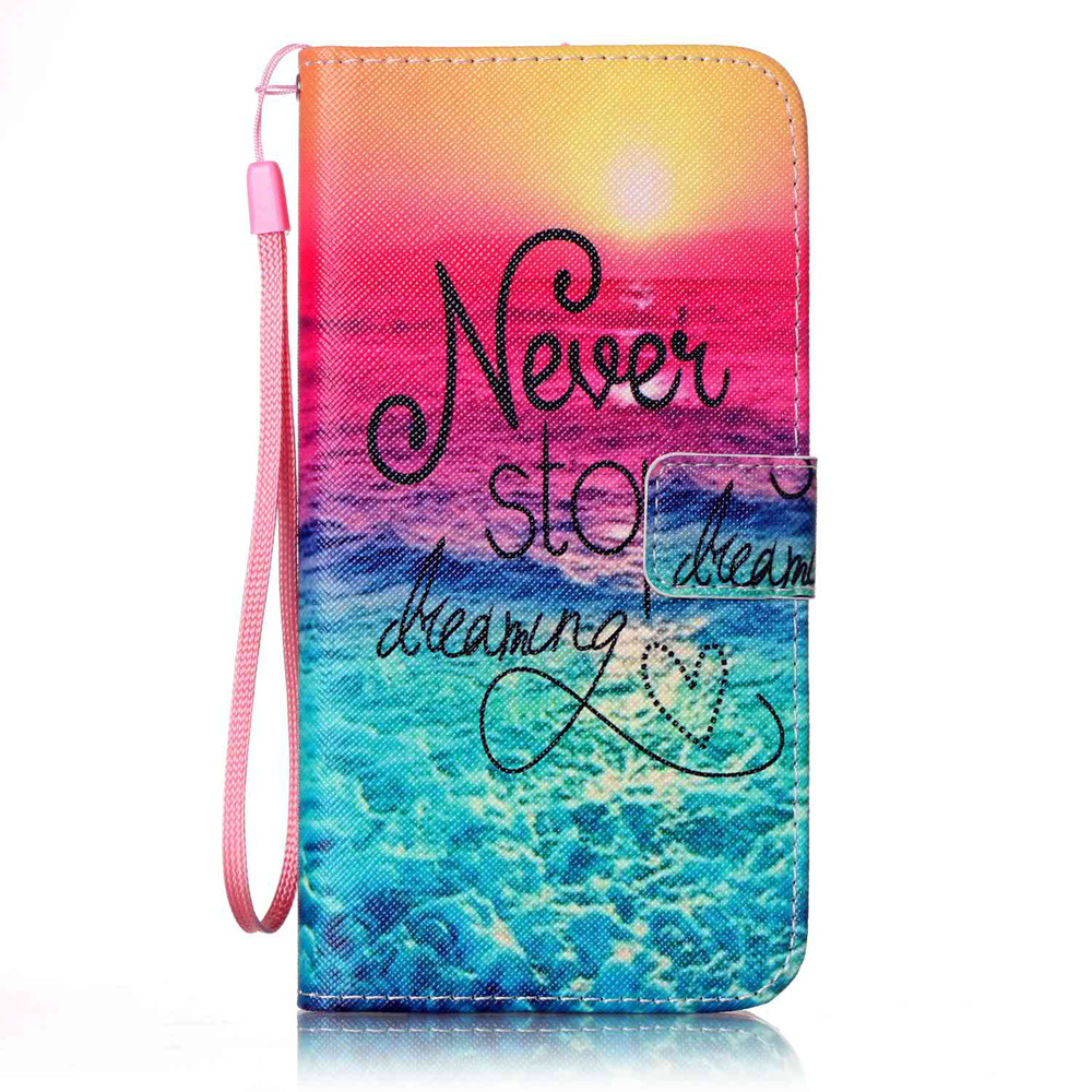 Patterned Wallet Leather Phone Cover for iPhone 8 Plus / 7 Plus 5.5 inch- Never Stop Dreaming, iPhone 8 Plus 5.5 inch
Patterned Wallet Leather Phone Cover for iPhone 8 Plus / 7 Plus 5.5 inch- Never Stop Dreaming, iPhone 8 Plus 5.5 inch
