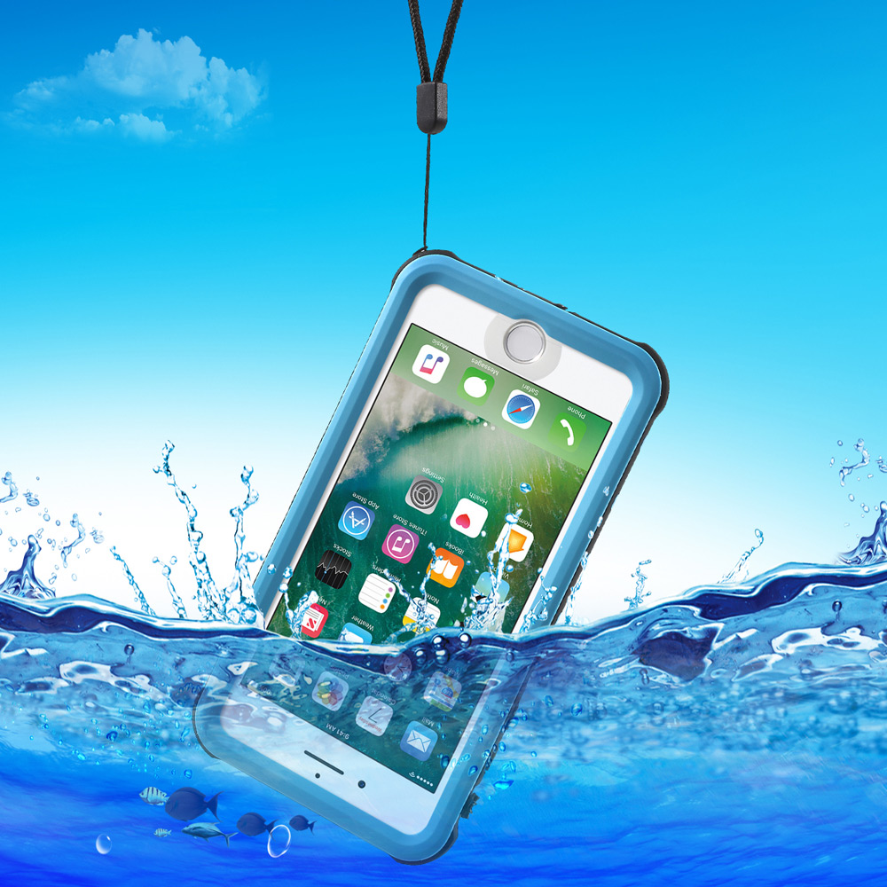 REDPEPPER PC + TPU IP68 Waterproof Case for iPhone 8 / 7 with Touch Screen - Blue, iPhone 8 4.7 inch
REDPEPPER PC + TPU IP68 Waterproof Case for iPhone 8 / 7 with Touch Screen - Blue, iPhone 8 4.7 inch