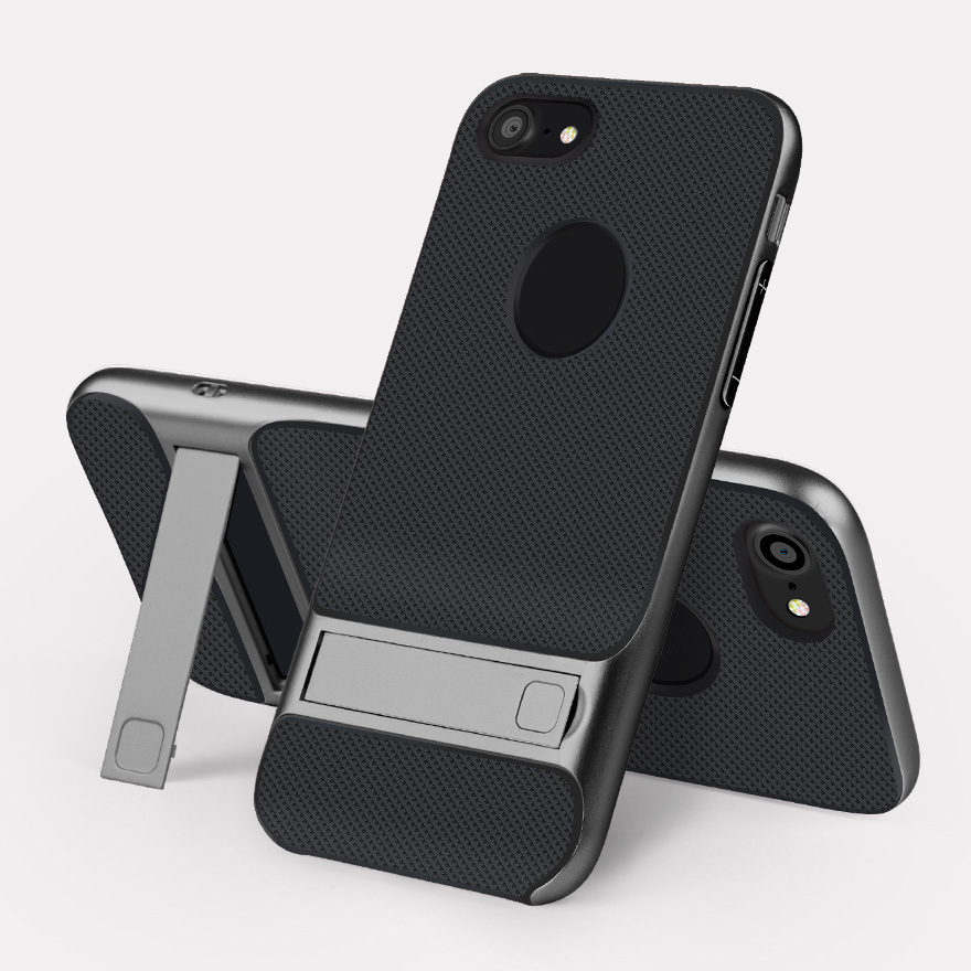 Элегантность Grid Pattern TPU + PC Kickstand Cate Cate Case Accessory Для IPhone 8/7 / SE 2 (2020) - Серый, iPhone 8 4.7 inch
Элегантность Grid Pattern TPU + PC Kickstand Cate Cate Case Accessory Для IPhone 8/7 / SE 2 (2020) - Серый, iPhone 8 4.7 inch