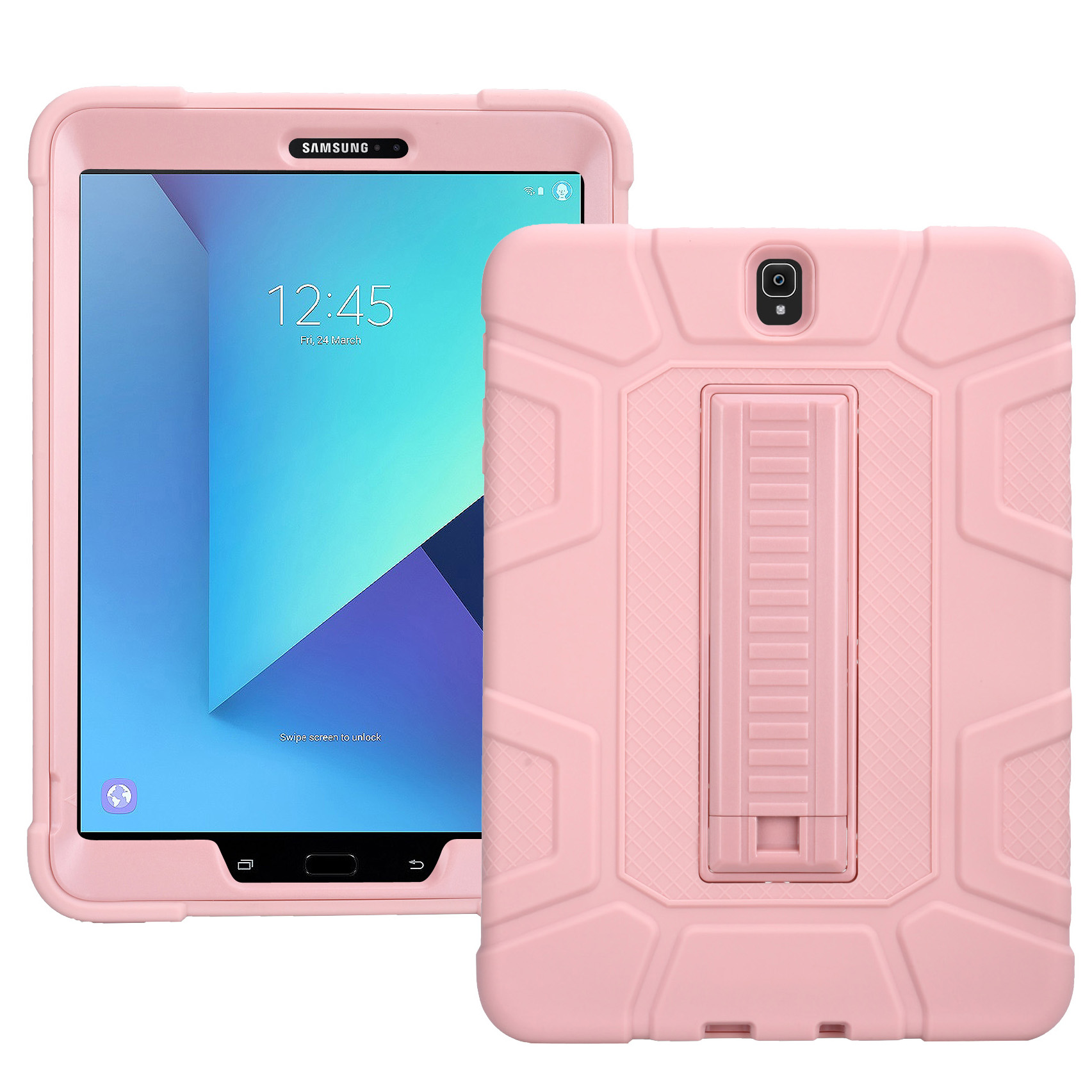 Амортизация PC + TPU Гибридная Защитная Оболочка Для Samsung Galaxy Tab S3 9.7 - Розовый, Galaxy Tab S3 9.7
Амортизация PC + TPU Гибридная Защитная Оболочка Для Samsung Galaxy Tab S3 9.7 - Розовый, Galaxy Tab S3 9.7