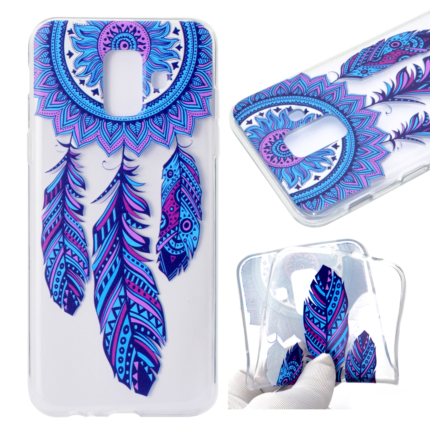 Printing Pattern TPU Protection Mobile Back Case for Samsung Galaxy A6 (2018) - Dream Catcher, Galaxy A6 (2018)
Printing Pattern TPU Protection Mobile Back Case for Samsung Galaxy A6 (2018) - Dream Catcher, Galaxy A6 (2018)