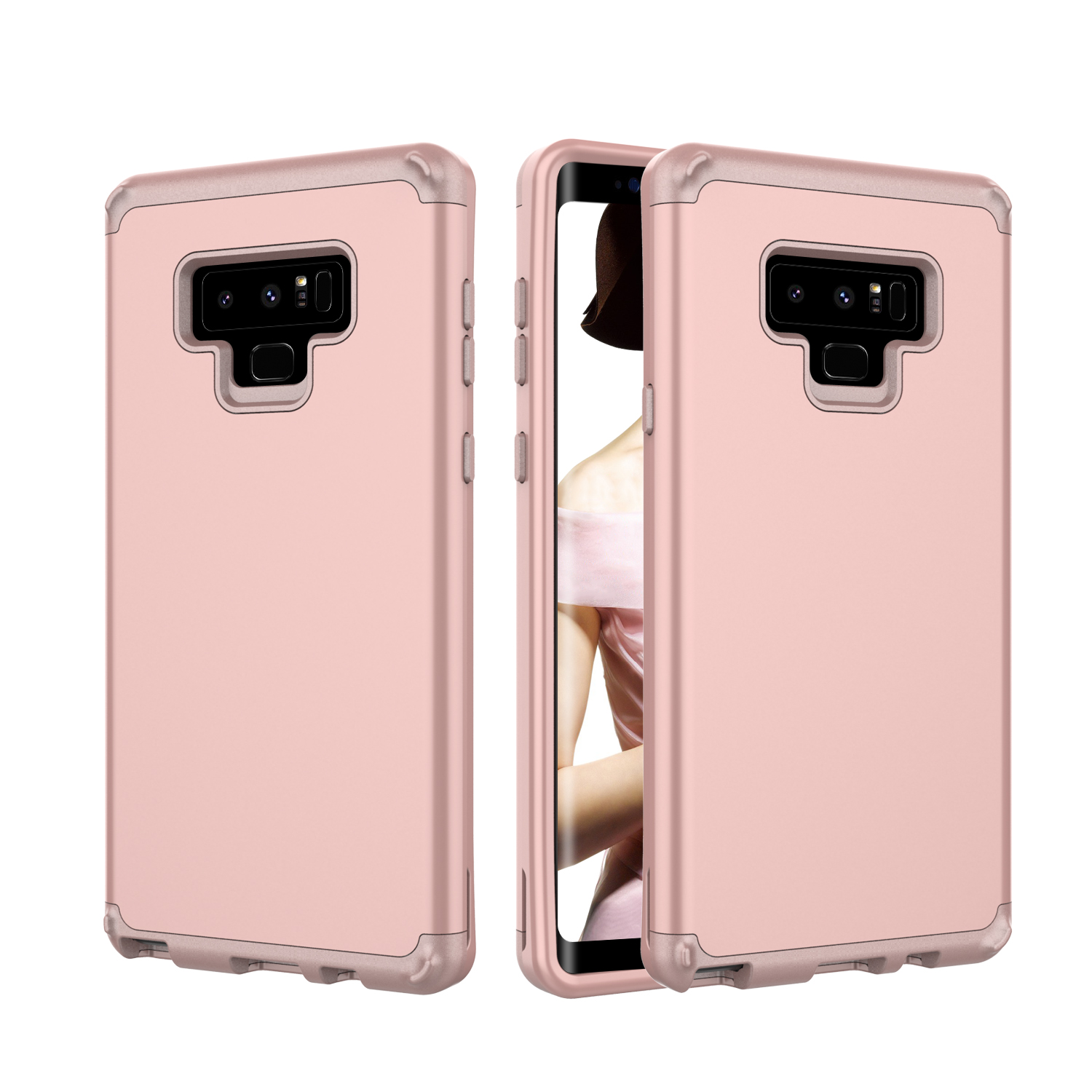 Detachable Shockproof PC + TPU Hybrid Shell for Samsung Galaxy Note 9 - Rose Gold, Galaxy Note9 N960
Detachable Shockproof PC + TPU Hybrid Shell for Samsung Galaxy Note 9 - Rose Gold, Galaxy Note9 N960