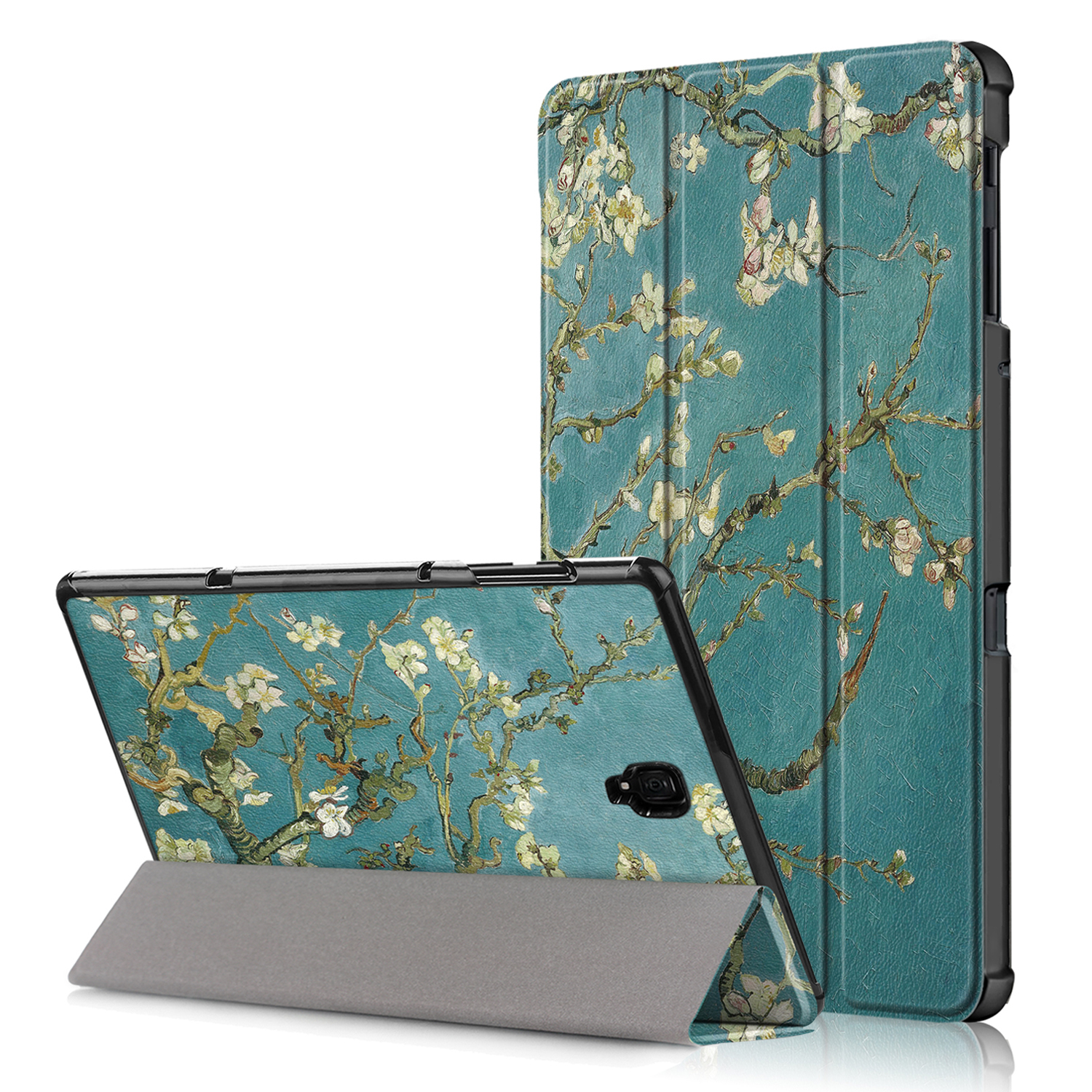 Pattern Printing Tri-fold Smart Leather Stand Case for Samsung Galaxy Tab A 10.5 (2018) T590 T595 - Tree with Flowers, Galaxy Tab A 10.5 (2018) T590 T595
Pattern Printing Tri-fold Smart Leather Stand Case for Samsung Galaxy Tab A 10.5 (2018) T590 T595 - Tree with Flowers, Galaxy Tab A 10.5 (2018) T590 T595