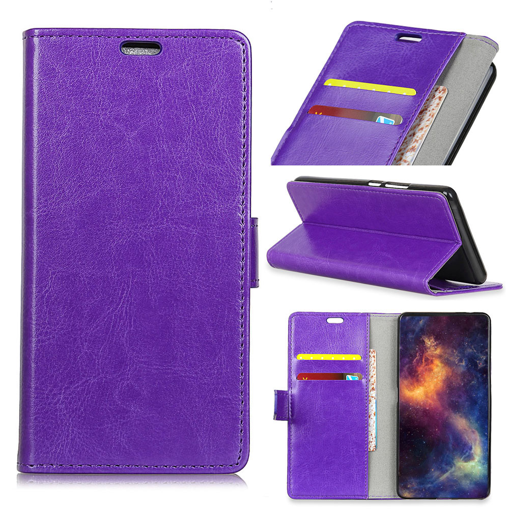 Crazy Horse Texture Wallet Leather Case Accessory for Samsung Galaxy S10 - Purple, Galaxy S10
Crazy Horse Texture Wallet Leather Case Accessory for Samsung Galaxy S10 - Purple, Galaxy S10