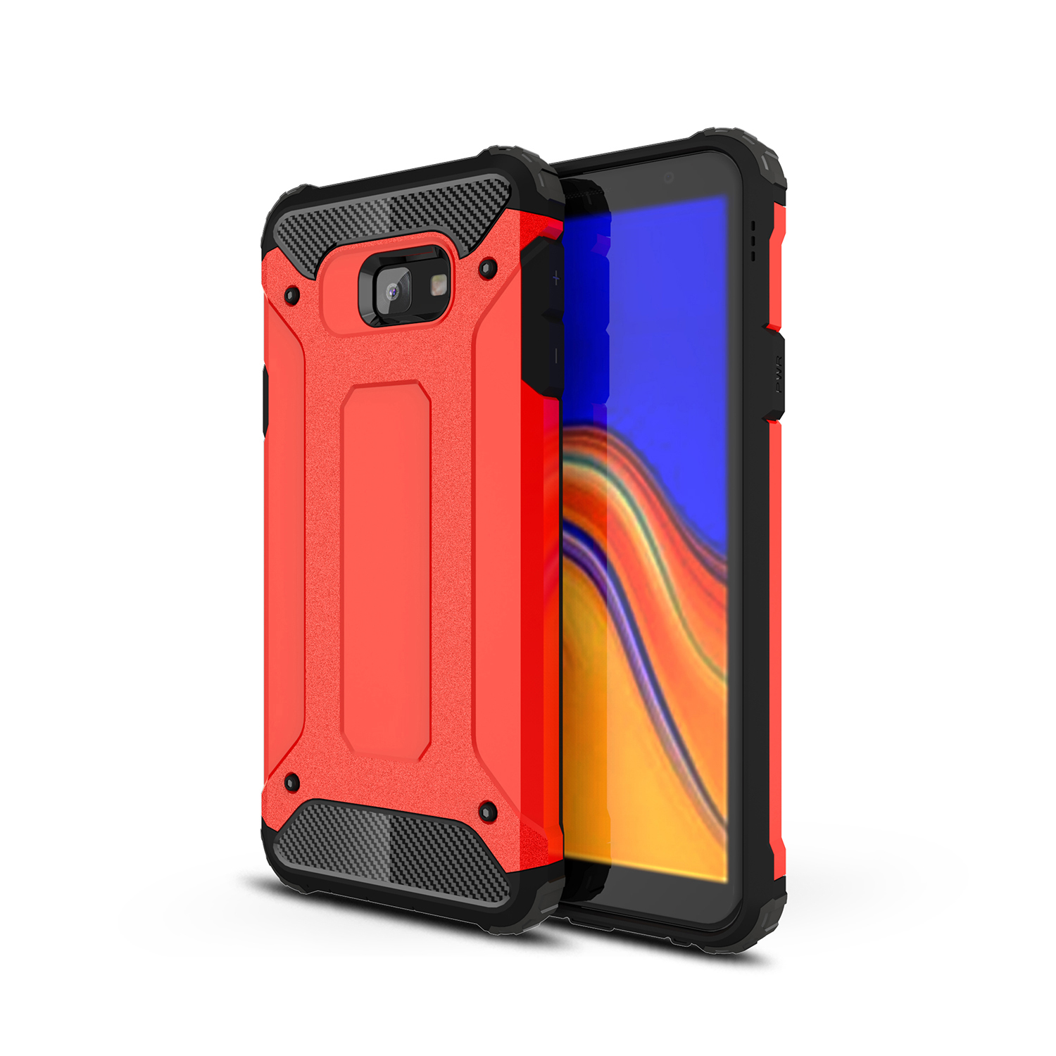 Armor Guard Plastic + TPU Гибридный Телефон Для Samsung Galaxy J4 Core - Красный, Galaxy J4 Core
Armor Guard Plastic + TPU Гибридный Телефон Для Samsung Galaxy J4 Core - Красный, Galaxy J4 Core