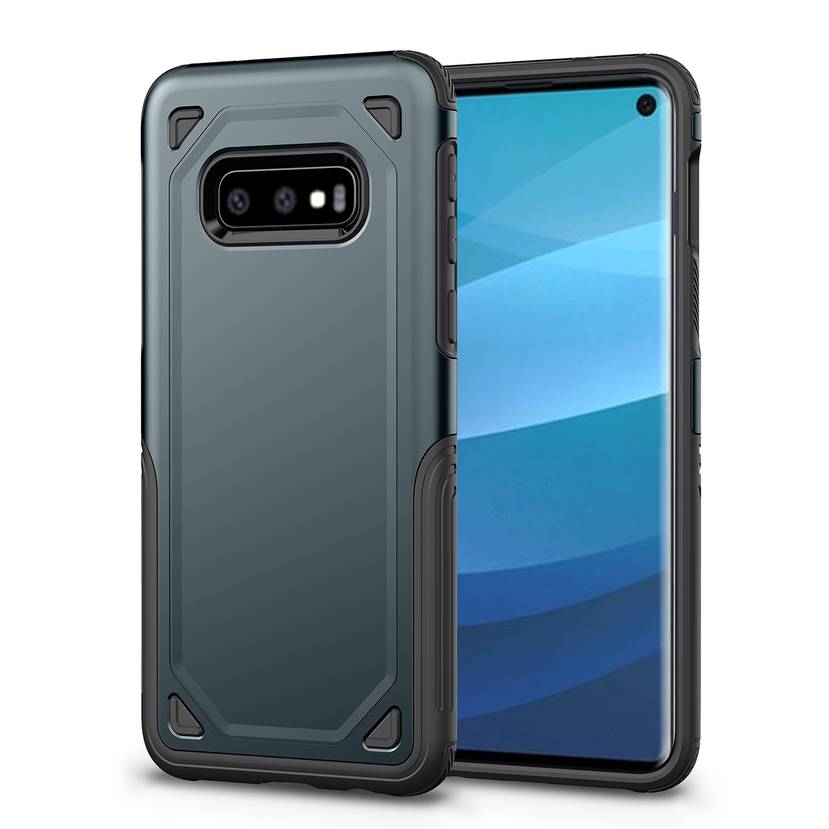 Hybrid PC + Armor TPU Прочный Чехол Для Мобильных Телефонов Для Samsung Galaxy S10E - Темно-синий, Galaxy S10e
Hybrid PC + Armor TPU Прочный Чехол Для Мобильных Телефонов Для Samsung Galaxy S10E - Темно-синий, Galaxy S10e
