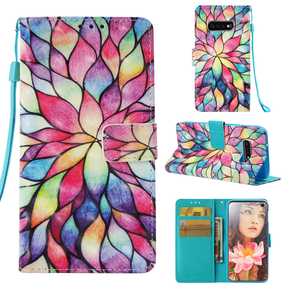 Pattern Printe Light Spot Decor Сотовый Телефон Кожаный Кошелек Чехол Для Samsung Galaxy S10E - Красочные Цветы, Galaxy S10e
Pattern Printe Light Spot Decor Сотовый Телефон Кожаный Кошелек Чехол Для Samsung Galaxy S10E - Красочные Цветы, Galaxy S10e