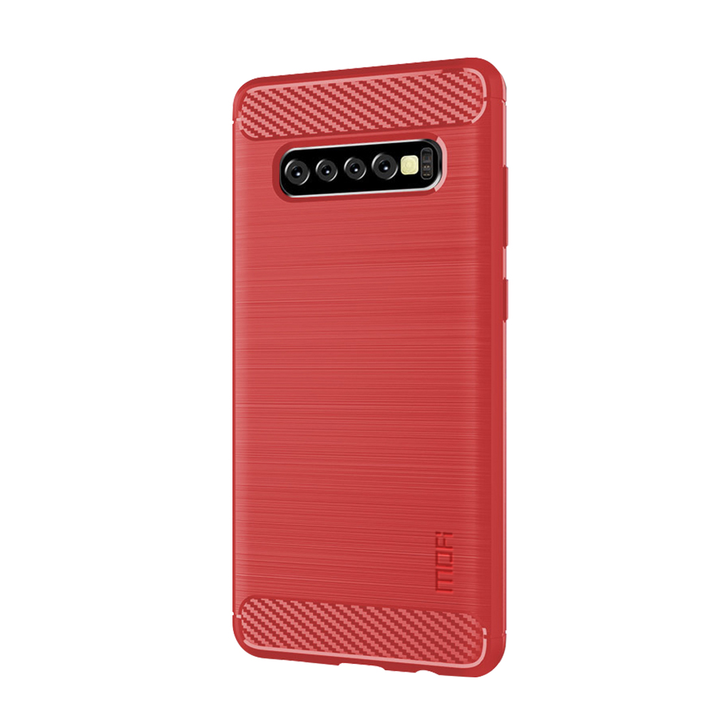 MOFI Carbon Fiber Texture Brushed TPU Phone Case for Samsung Galaxy S10 Plus - Red, Galaxy S10 Plus
MOFI Carbon Fiber Texture Brushed TPU Phone Case for Samsung Galaxy S10 Plus - Red, Galaxy S10 Plus