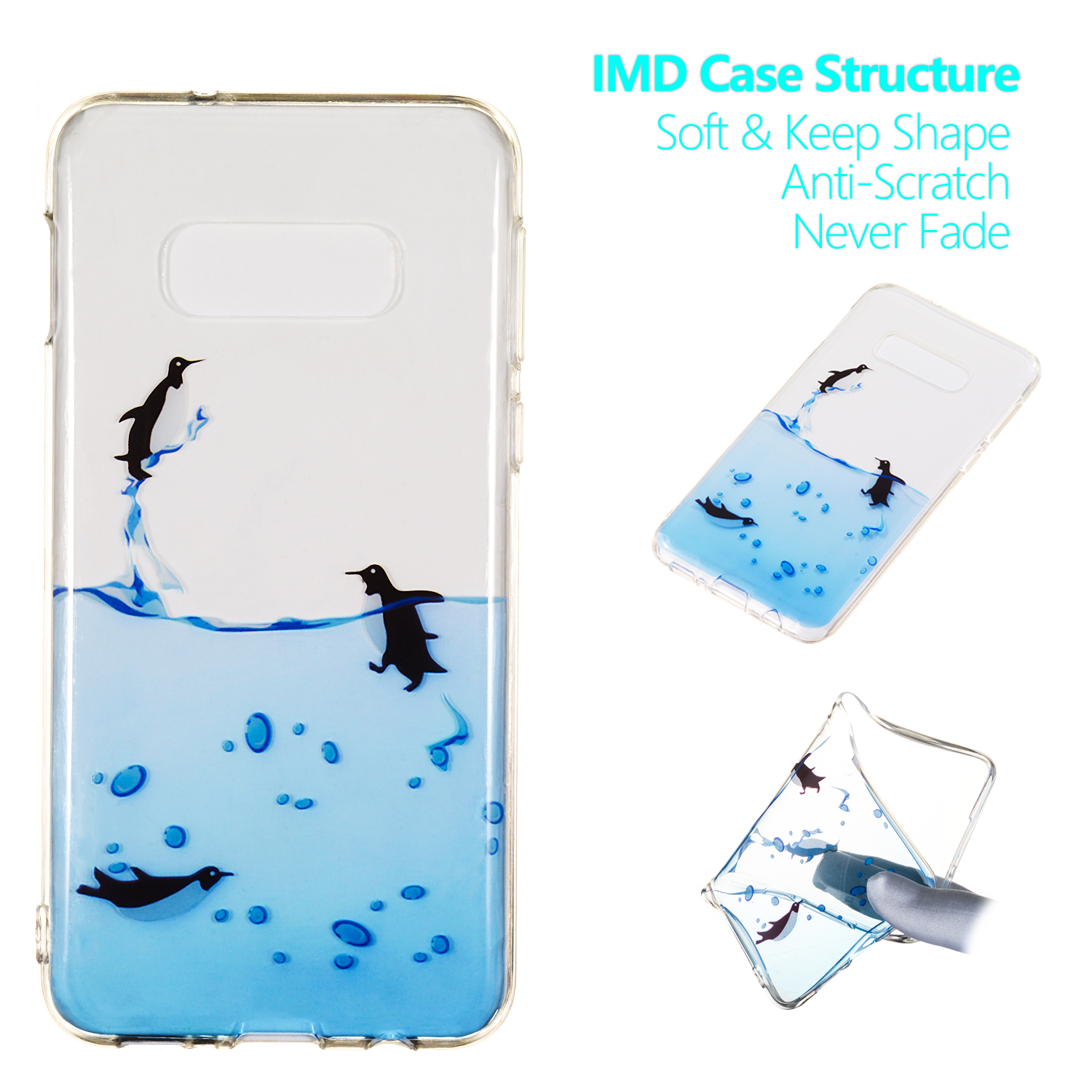 IMD Pattern Printing TPU Mobile Case for Samsung Galaxy S10e - Penguin, Galaxy S10e
IMD Pattern Printing TPU Mobile Case for Samsung Galaxy S10e - Penguin, Galaxy S10e