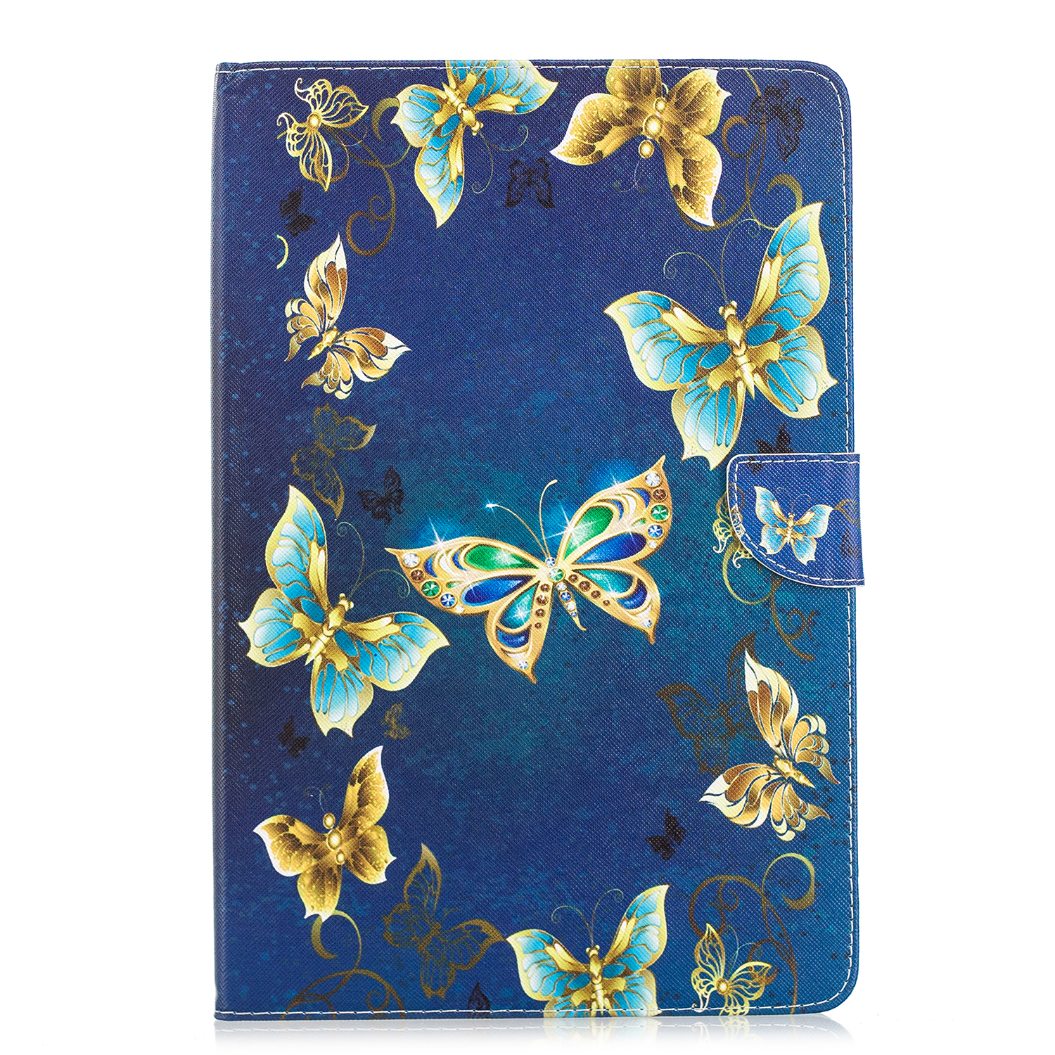 Pattern Printing PU Leather Shell with Card Slots for Samsung Galaxy Tab S4 10.5 T835 - Gold and Blue Butterflies, Galaxy Tab S4 10.5
Pattern Printing PU Leather Shell with Card Slots for Samsung Galaxy Tab S4 10.5 T835 - Gold and Blue Butterflies, Galaxy Tab S4 10.5