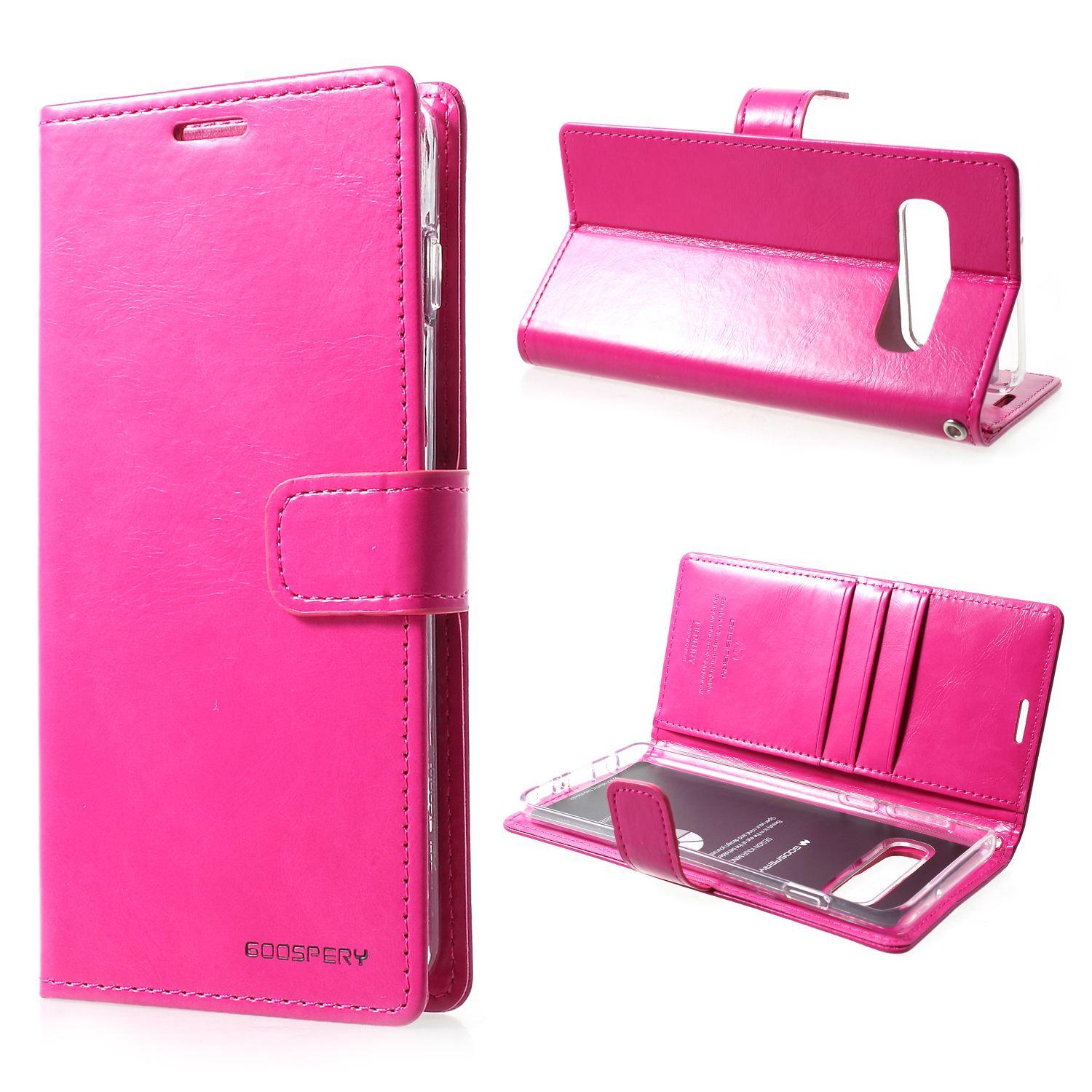 MERCURY GOOSPERY Blue Moon PU Leather Cover for Samsung Galaxy S10 - Rose, Galaxy S10
MERCURY GOOSPERY Blue Moon PU Leather Cover for Samsung Galaxy S10 - Rose, Galaxy S10