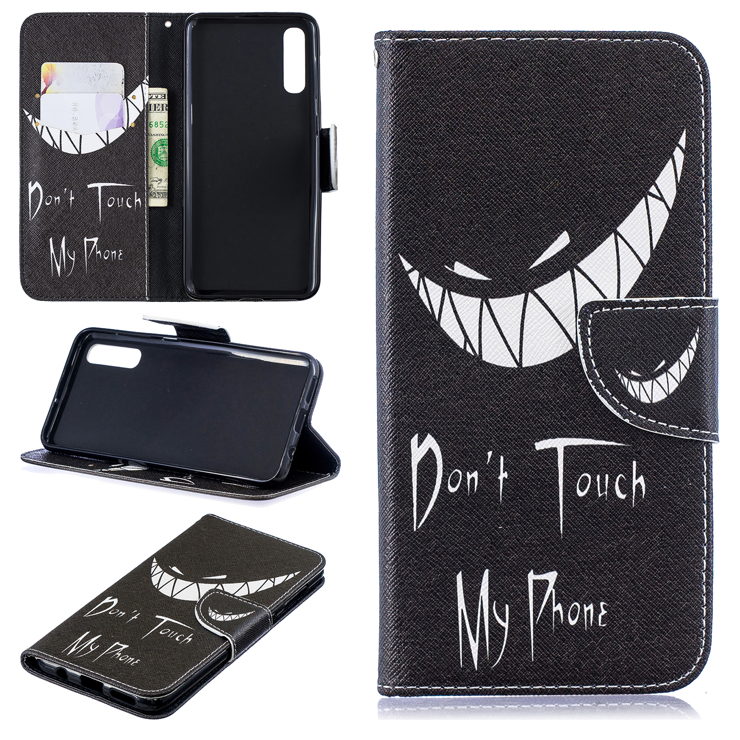 Pattern Printing PU Leather Flip Cover for Samsung Galaxy A50 / A50s / A30s - Do not Touch My Phone, Galaxy A50s
Pattern Printing PU Leather Flip Cover for Samsung Galaxy A50 / A50s / A30s - Do not Touch My Phone, Galaxy A50s