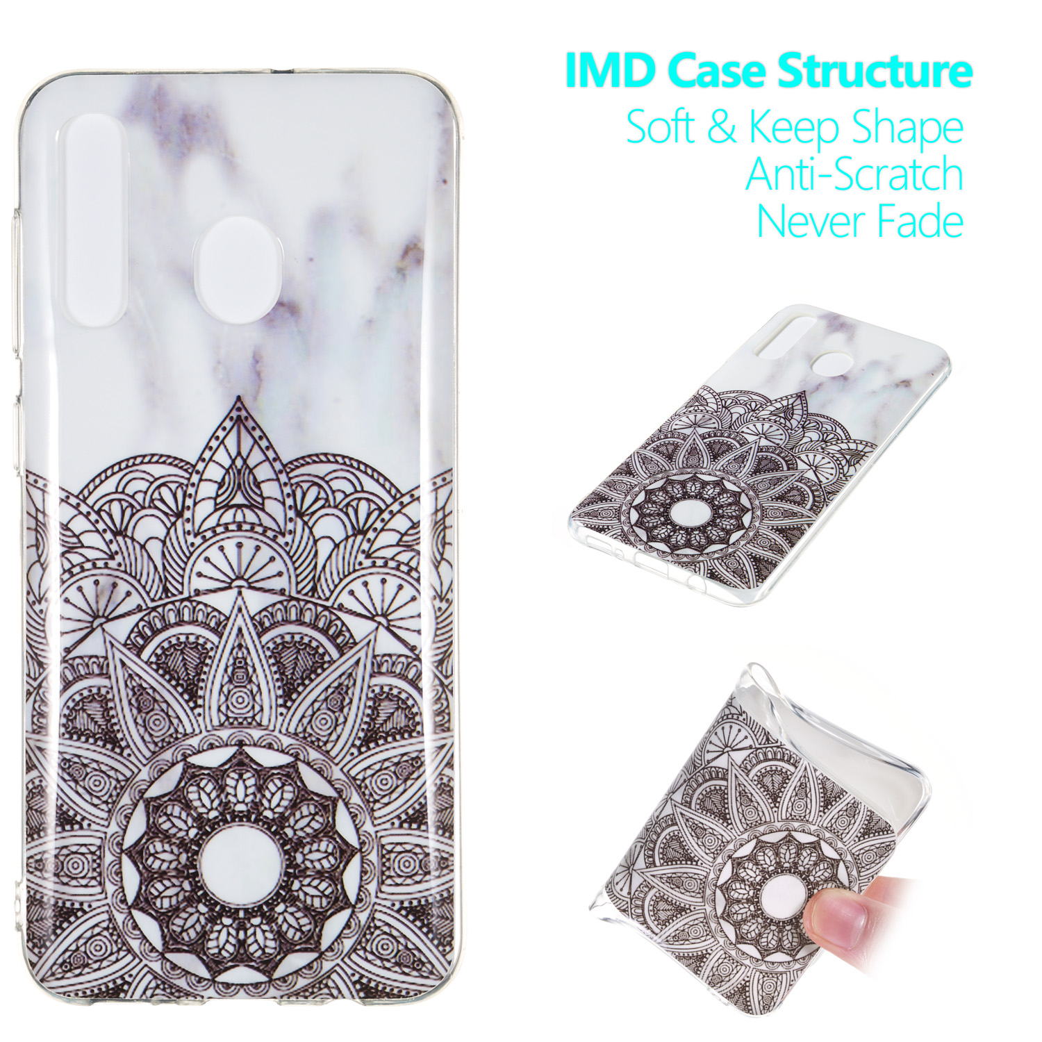 Marble Pattern IMD TPU Soft Back Case for Samsung Galaxy A30 / A20 - Style B, Galaxy A30
Marble Pattern IMD TPU Soft Back Case for Samsung Galaxy A30 / A20 - Style B, Galaxy A30