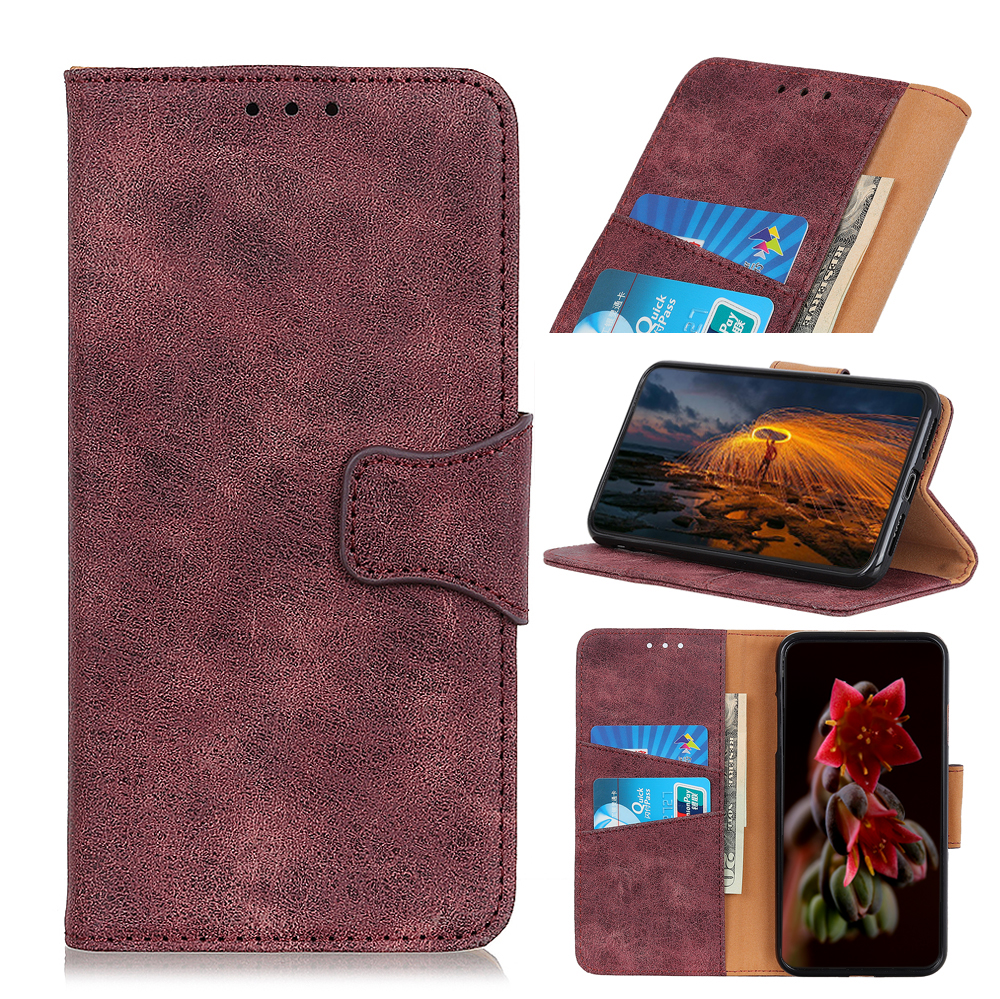 Retro Split Leather Wallet Stand Protection Case for Samsung Galaxy A20e - Wine Red, Galaxy A20e
Retro Split Leather Wallet Stand Protection Case for Samsung Galaxy A20e - Wine Red, Galaxy A20e