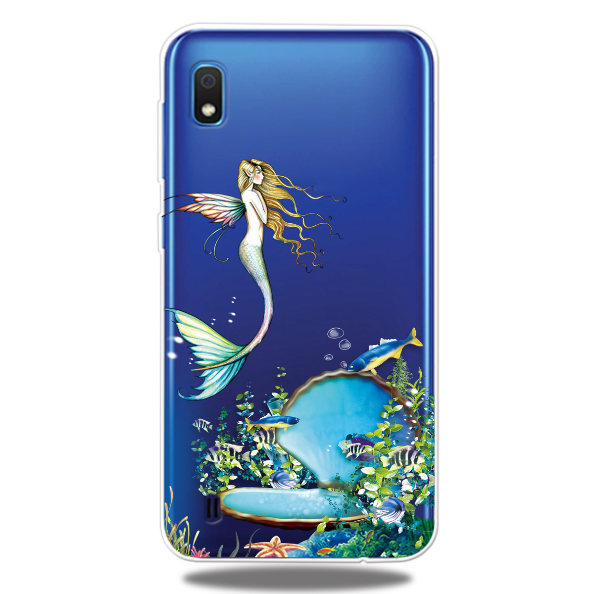 Pattern Printing Extremely Clear TPU Phone Cover Case for Samsung Galaxy A10 - Mermaid, Galaxy A10
Pattern Printing Extremely Clear TPU Phone Cover Case for Samsung Galaxy A10 - Mermaid, Galaxy A10