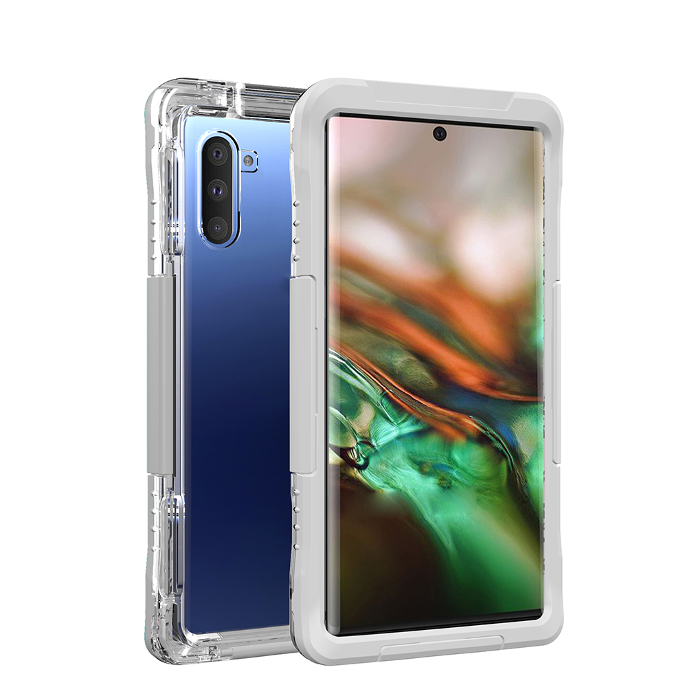 Waterproof PC + TPU Mobile Phone Cover for Samsung Galaxy Note 10/Note 10 5G - White, Galaxy Note 10
Waterproof PC + TPU Mobile Phone Cover for Samsung Galaxy Note 10/Note 10 5G - White, Galaxy Note 10