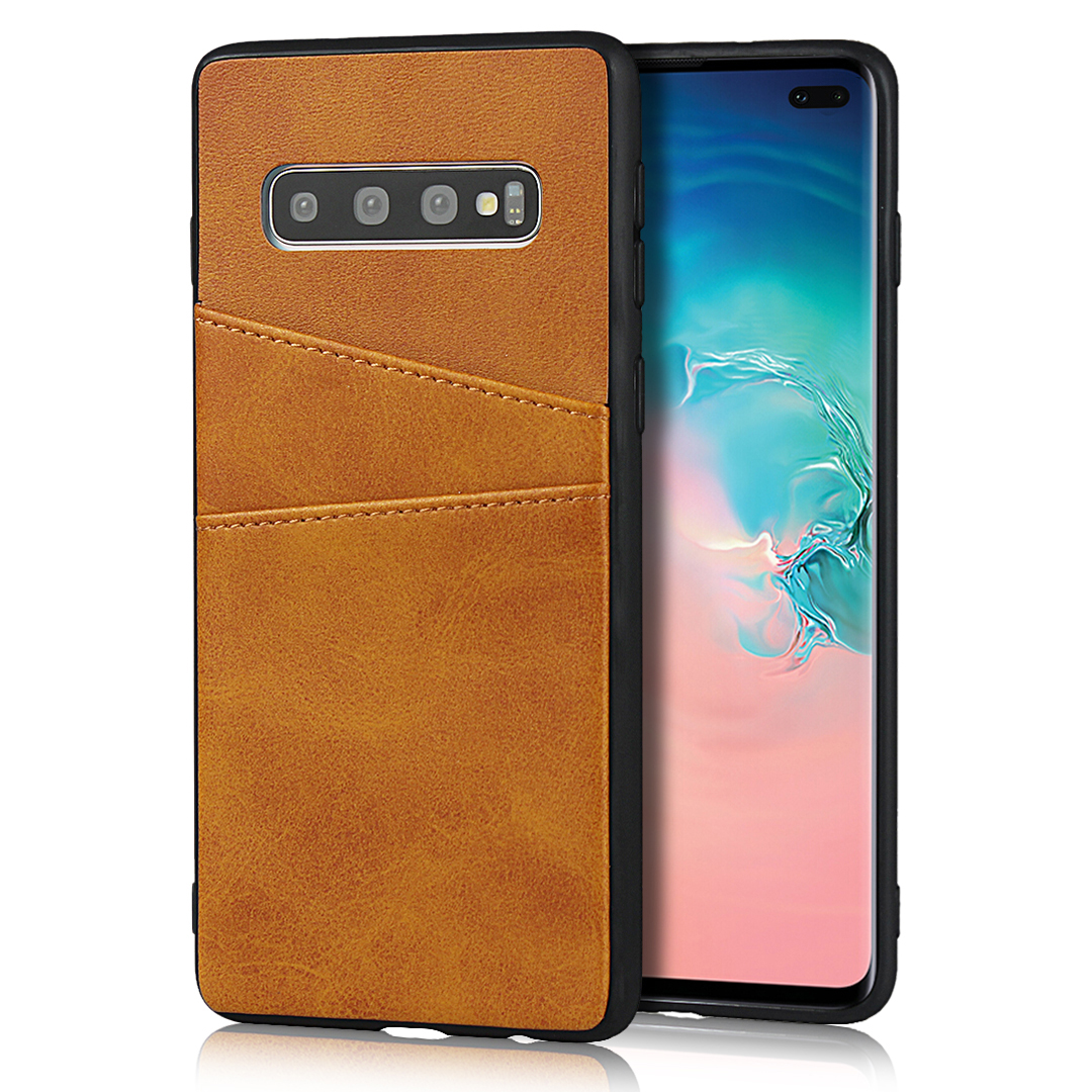 PU Кожаное Покрытие Жесткого ПК Слоты Клетки С Двойным Картами Накрыть Для Samsung Galaxy S10 Plus - Коричневый, Galaxy S10 Plus
PU Кожаное Покрытие Жесткого ПК Слоты Клетки С Двойным Картами Накрыть Для Samsung Galaxy S10 Plus - Коричневый, Galaxy S10 Plus