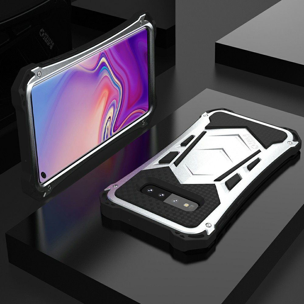 R-JUST Shockproof Dustproof Waterproof Hybrid Case for Samsung Galaxy S10 - Silver, Galaxy S10
R-JUST Shockproof Dustproof Waterproof Hybrid Case for Samsung Galaxy S10 - Silver, Galaxy S10