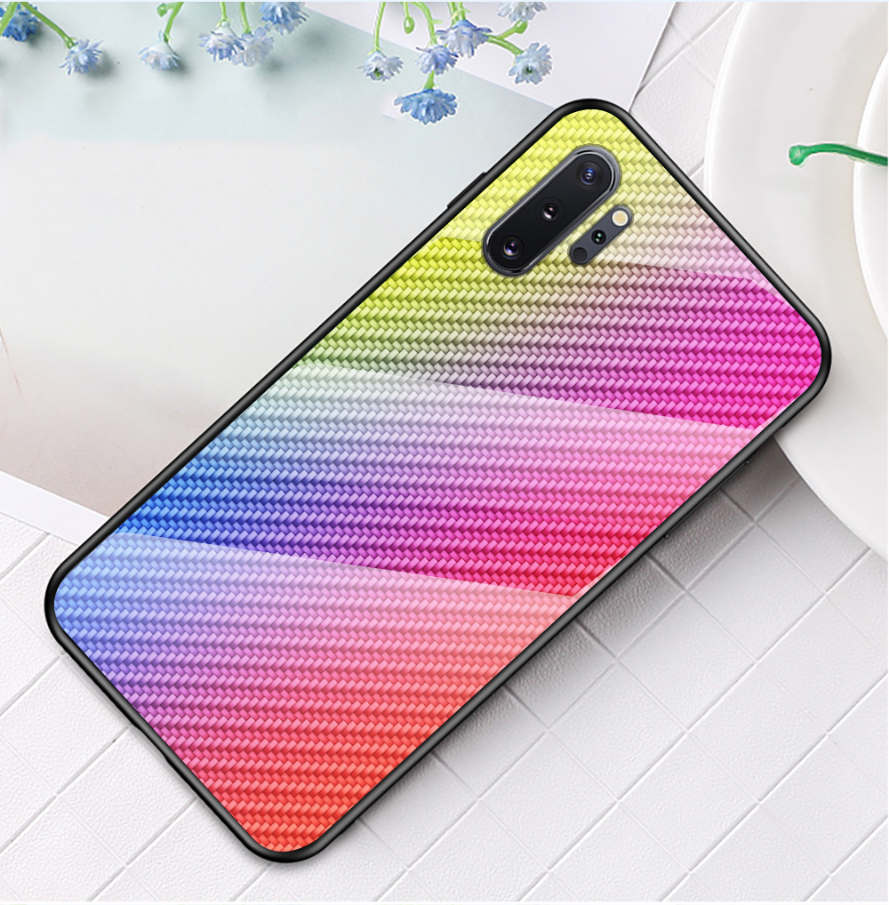 Carbon Fiber Skin Tempered Glass + PC + TPU Covering for Samsung Galaxy Note 10 Plus/Note 10 Plus 5G - Multi-color, Galaxy Note 10 Plus 5G
Carbon Fiber Skin Tempered Glass + PC + TPU Covering for Samsung Galaxy Note 10 Plus/Note 10 Plus 5G - Multi-color, Galaxy Note 10 Plus 5G