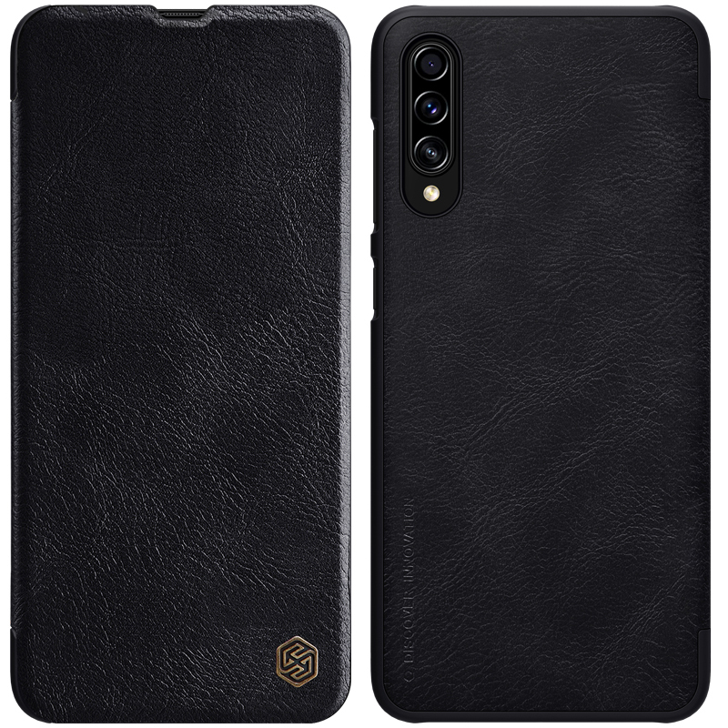 NILLKIN Qin Series Leather Shell Case with Card Holder for Samsung Galaxy A70s - Black, Galaxy A70s
NILLKIN Qin Series Leather Shell Case with Card Holder for Samsung Galaxy A70s - Black, Galaxy A70s