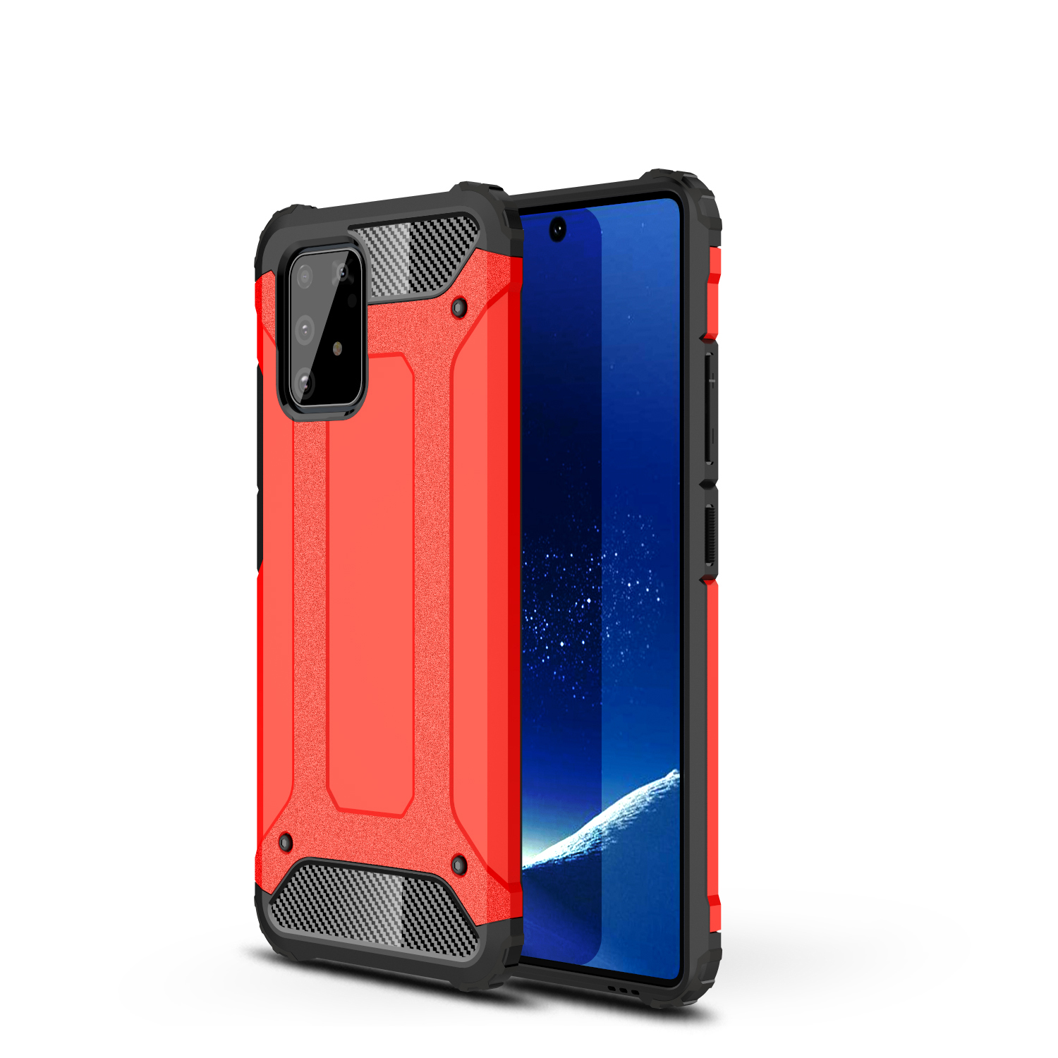 Armor Guard Plastic + TPU Hybrid Case for Samsung Galaxy A91/S10 Lite - Red, Galaxy A91
Armor Guard Plastic + TPU Hybrid Case for Samsung Galaxy A91/S10 Lite - Red, Galaxy A91
