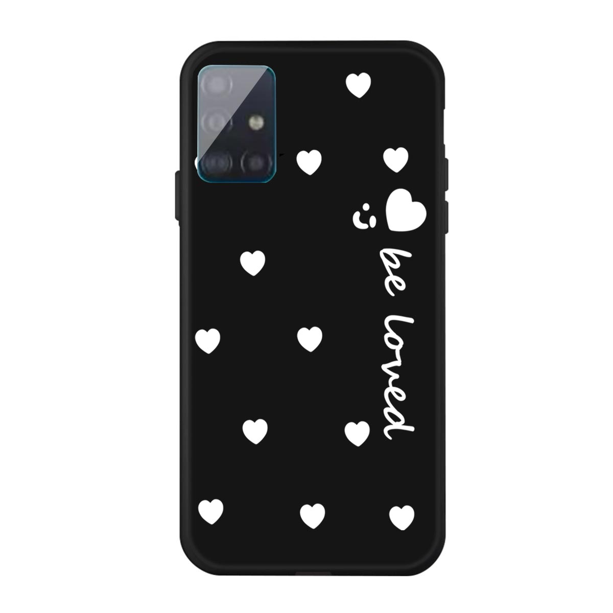 Smile Heart Pattern Matte TPU Телефона Для Samsung Galaxy A71 - Черный, Galaxy A71 4G
Smile Heart Pattern Matte TPU Телефона Для Samsung Galaxy A71 - Черный, Galaxy A71 4G