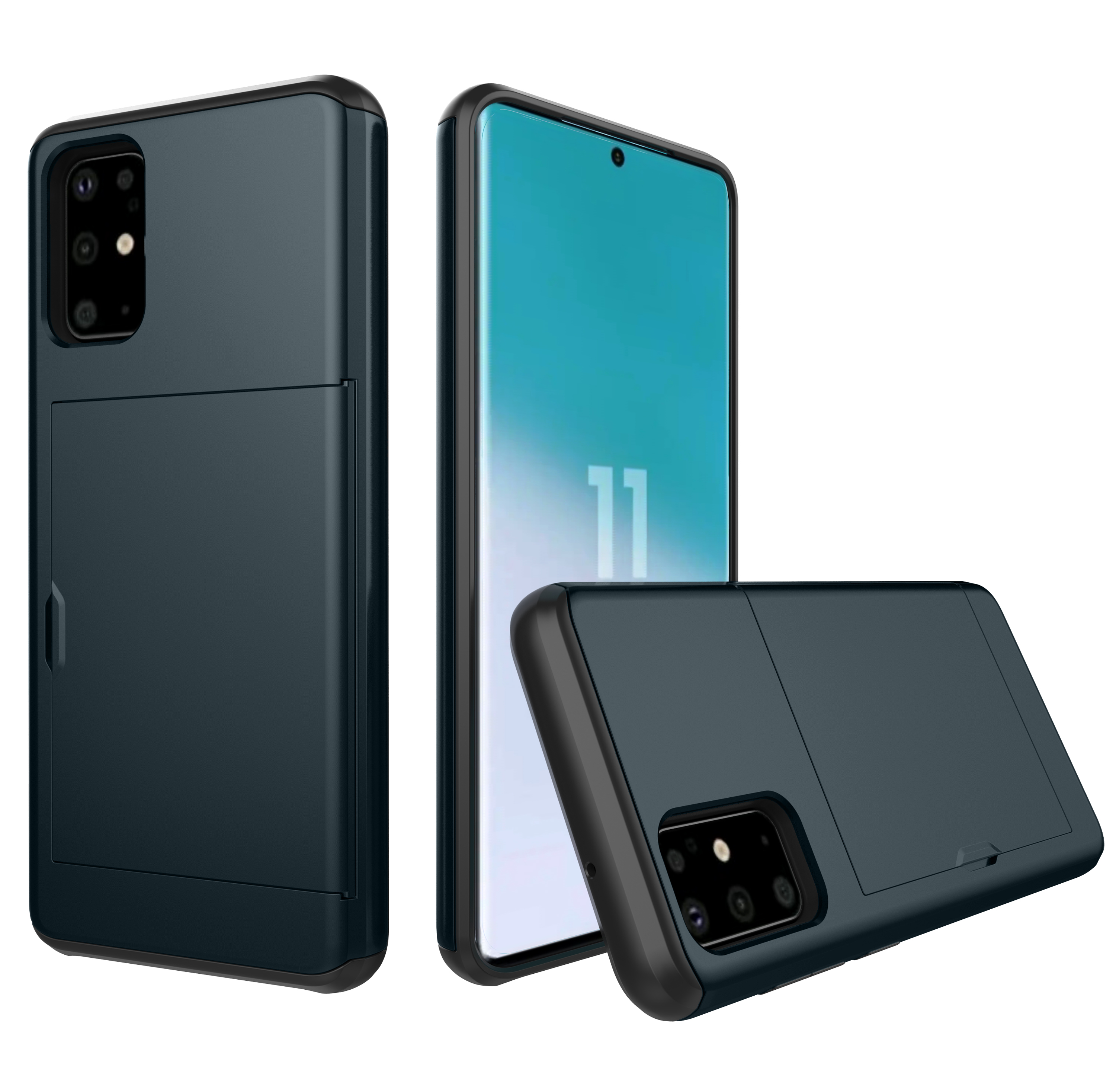 Слот Для Карты + ТПУ Гибридный Защитный Чехол Для Samsung Galaxy S20 Plus - Темно-синий, Galaxy S20 Plus
Слот Для Карты + ТПУ Гибридный Защитный Чехол Для Samsung Galaxy S20 Plus - Темно-синий, Galaxy S20 Plus