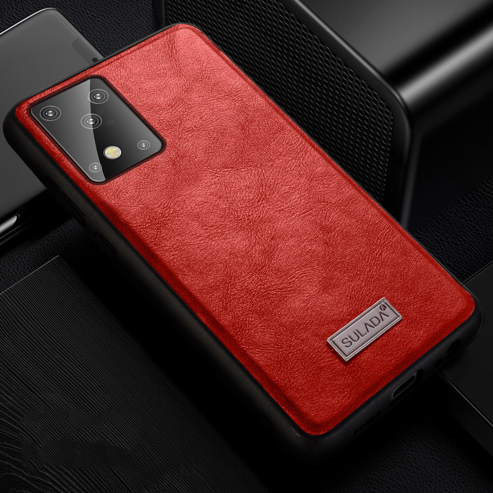 SULADA PU Leather Coated TPU Mobile Phone Case for Samsung Galaxy S20 Plus - Red, Galaxy S20 Plus 4G
SULADA PU Leather Coated TPU Mobile Phone Case for Samsung Galaxy S20 Plus - Red, Galaxy S20 Plus 4G