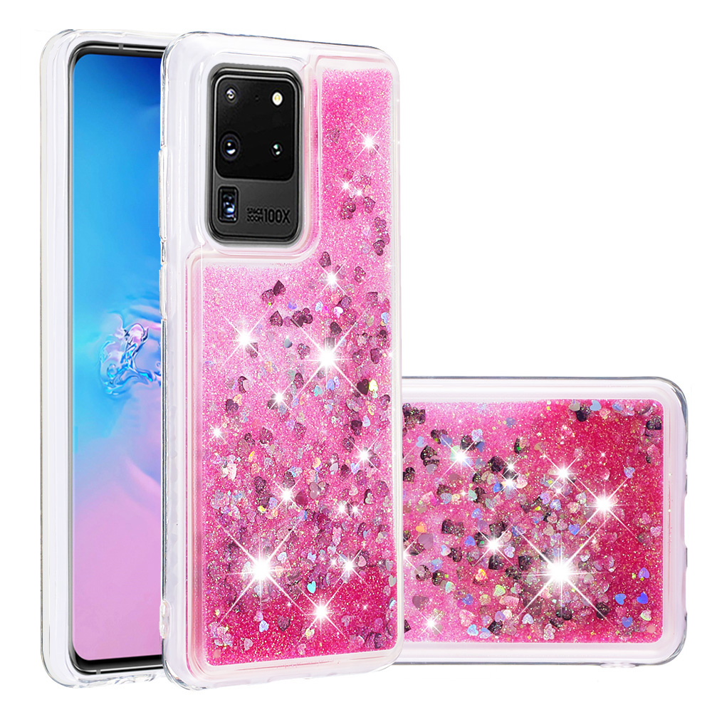 Liquid Glitter Powder Quicksand Soft TPU Case for Samsung Galaxy S20 Ultra - Pink, Galaxy S20 Ultra
Liquid Glitter Powder Quicksand Soft TPU Case for Samsung Galaxy S20 Ultra - Pink, Galaxy S20 Ultra