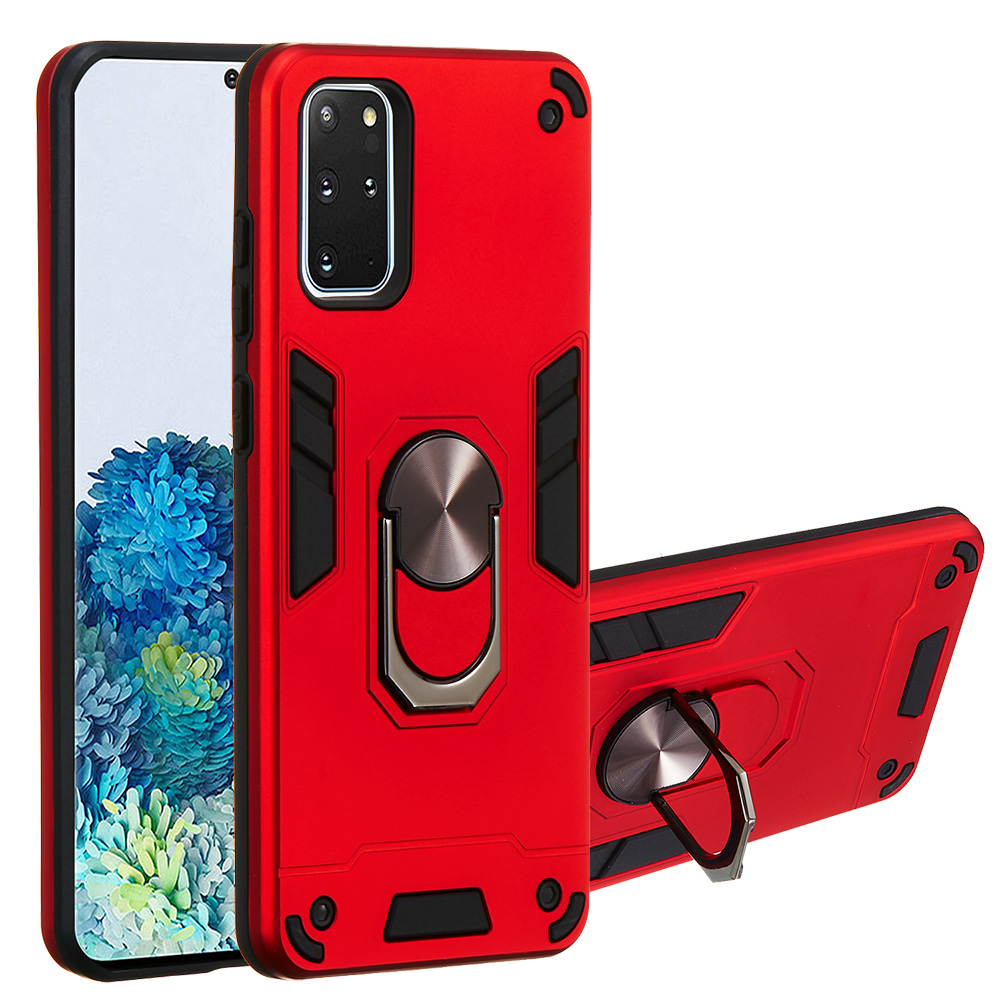 Detachable 2-in-1 Plastic + TPU Hybrid Phone Cover with Rotating Kickstand for Samsung Galaxy S20 Plus - Red, Galaxy S20 Plus
Detachable 2-in-1 Plastic + TPU Hybrid Phone Cover with Rotating Kickstand for Samsung Galaxy S20 Plus - Red, Galaxy S20 Plus