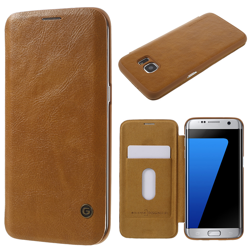 G-CASE Business Series PU Leather Cover for Samsung Galaxy S7 Edge G935 - Brown, Galaxy S7 edge
G-CASE Business Series PU Leather Cover for Samsung Galaxy S7 Edge G935 - Brown, Galaxy S7 edge
