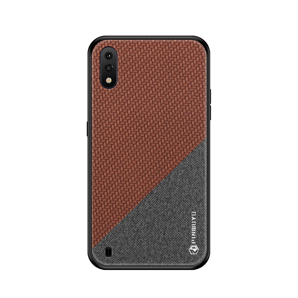 PINWUYO Honor Series Special PU Leather Coated TPU Cover for Samsung Galaxy A01 - Brown, Galaxy A01
PINWUYO Honor Series Special PU Leather Coated TPU Cover for Samsung Galaxy A01 - Brown, Galaxy A01